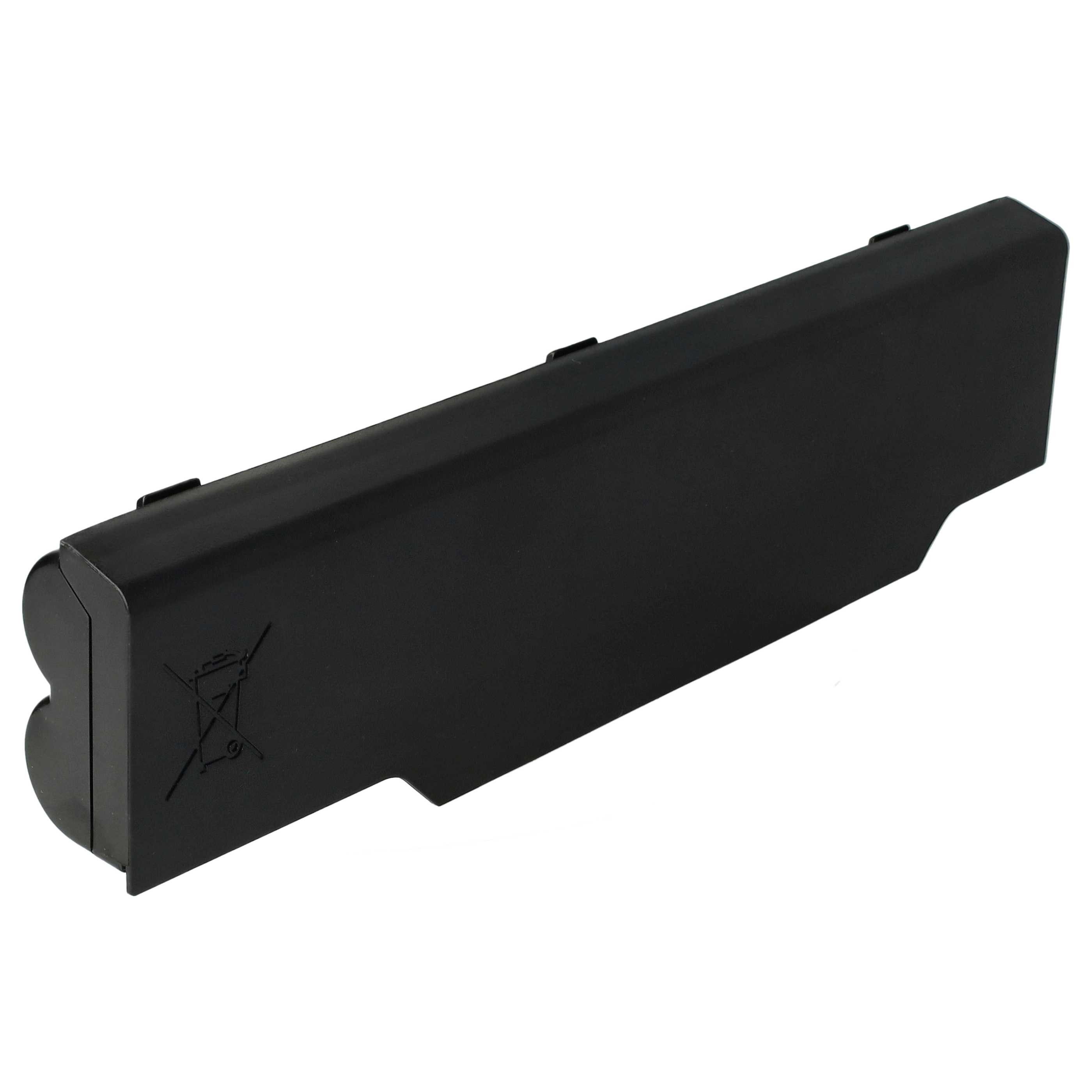 vhbw Akku passend für Fujitsu-Siemens LifeBook A531, A512, A530, AH530/3A, Laptop-Akku Akku Li-Ion 4400 mAh (11,1 V, 1 St), Leistungsfähiger Austausch-Akku für Notebook, Wiederaufladbar, Jede