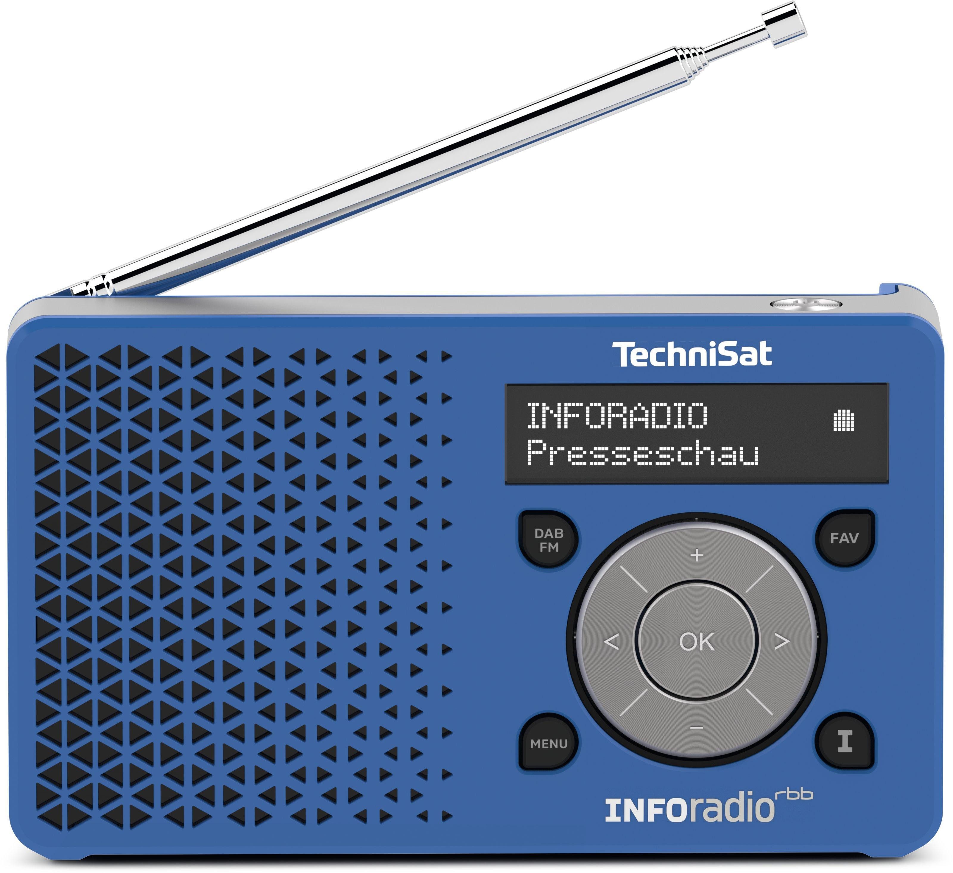 TechniSat DIGITRADIO 1 INFORADIO-Edition Digitalradio (DAB) (Digitalradio (DAB), 1 W)