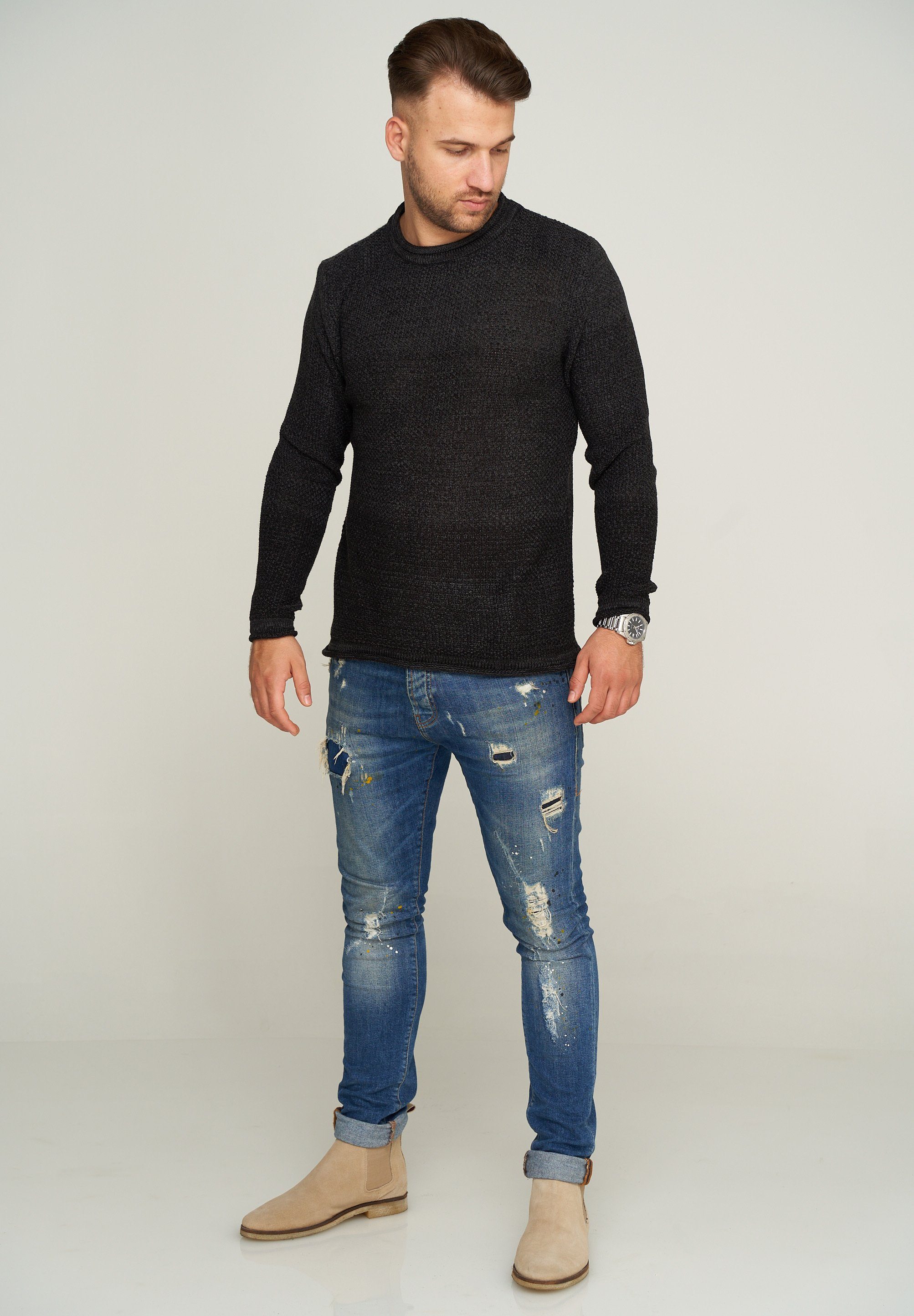 CARISMA Strickpullover CRLARVIK Grobstrick günstig online kaufen