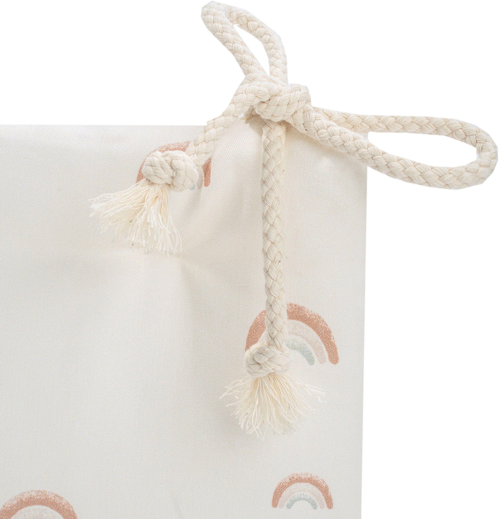 Julius Zöllner Bettnestchen Organic, Rainbow, Made in Germany