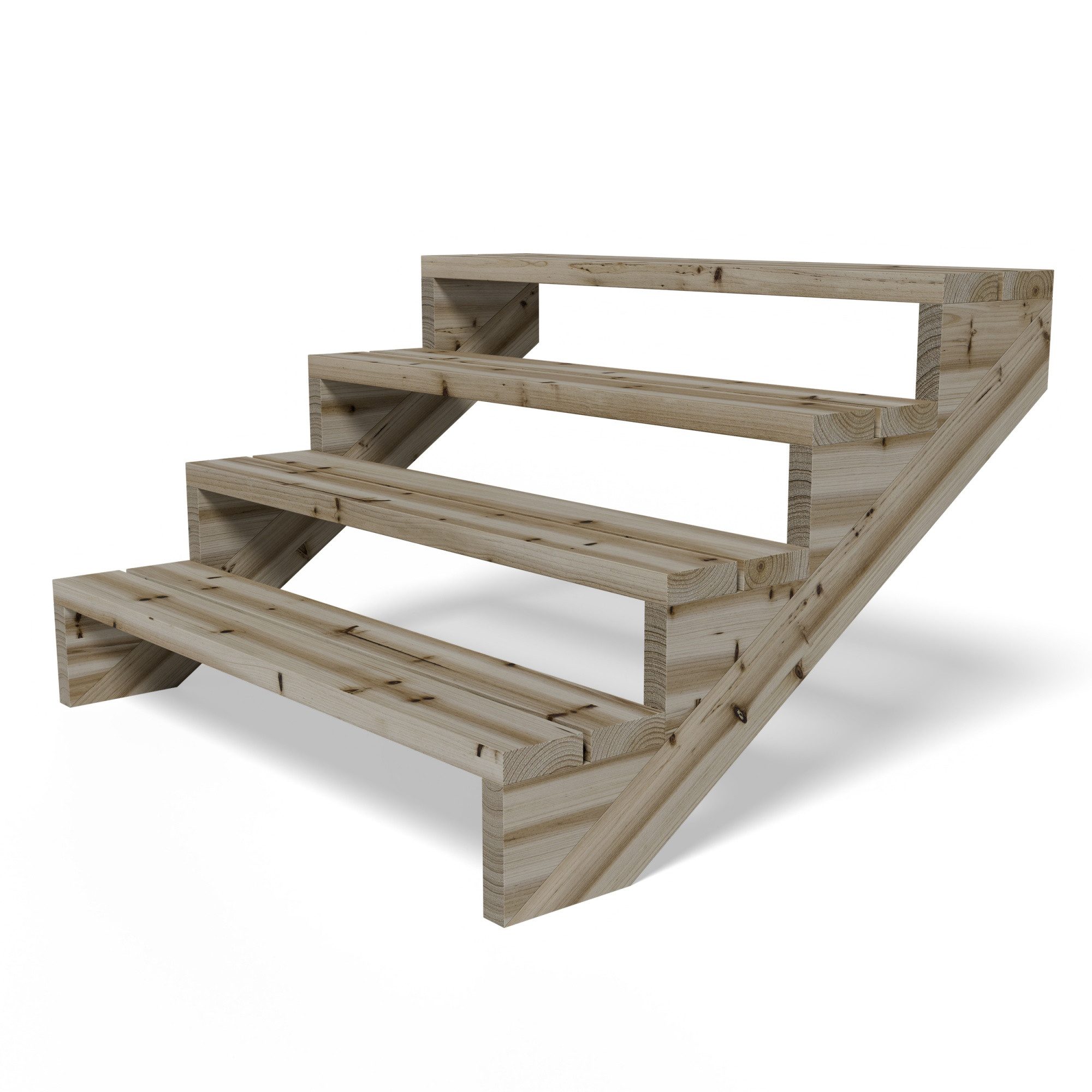 Gartenwelt Riegelsberger Außentreppe Terrassentreppe Kiefer kesseldruckimpr günstig online kaufen
