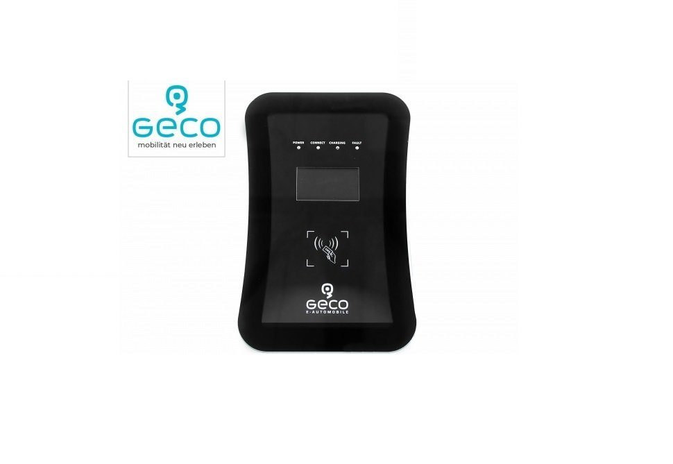 Elektroauto-Ladestation Geco Wallbox M3W 11kW Ladestation Elektroautos Typ2 Ladekabel 5m