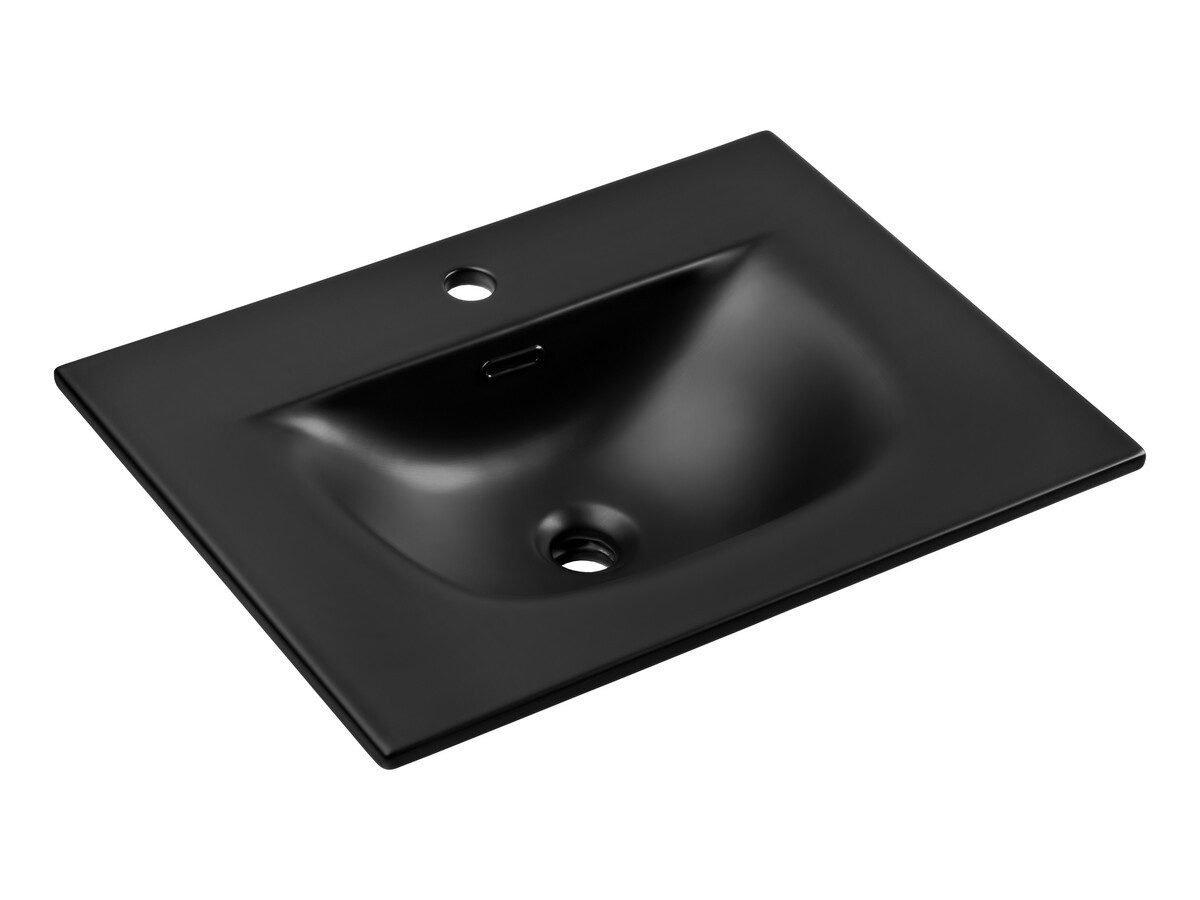 ROYAL24_MARKT Einbauwaschbecken - SKY BM322 - Waschbecken 61 cm Waschschale Gäste Handwaschbecken (Einbauwaschbecken, 1-St., Premium - SKY), Hochwertig – Klassisch – Stilvoll.