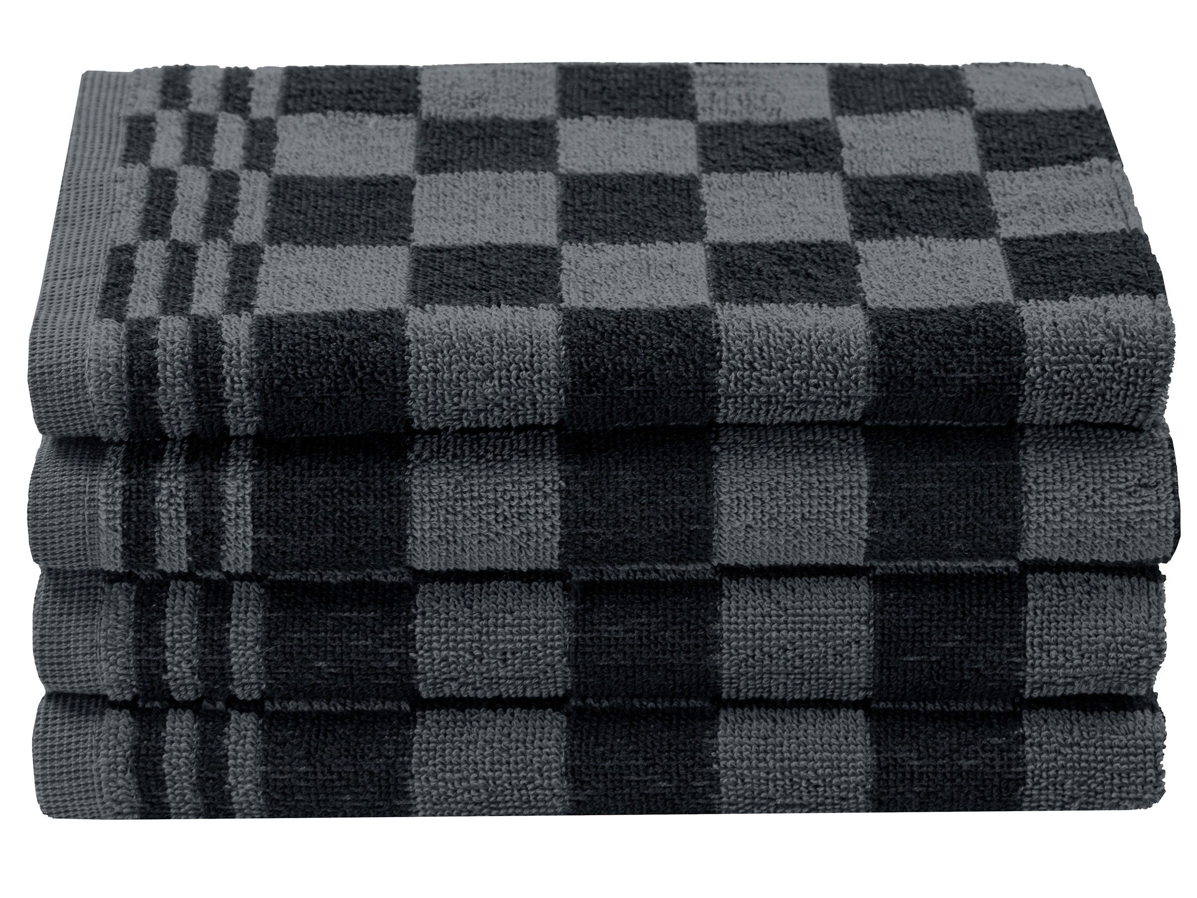 ZOLLNER Geschirrtuch, (Set, 4-tlg), 50 x 50 cm, 100% Baumwolle, vom Hotelwä günstig online kaufen