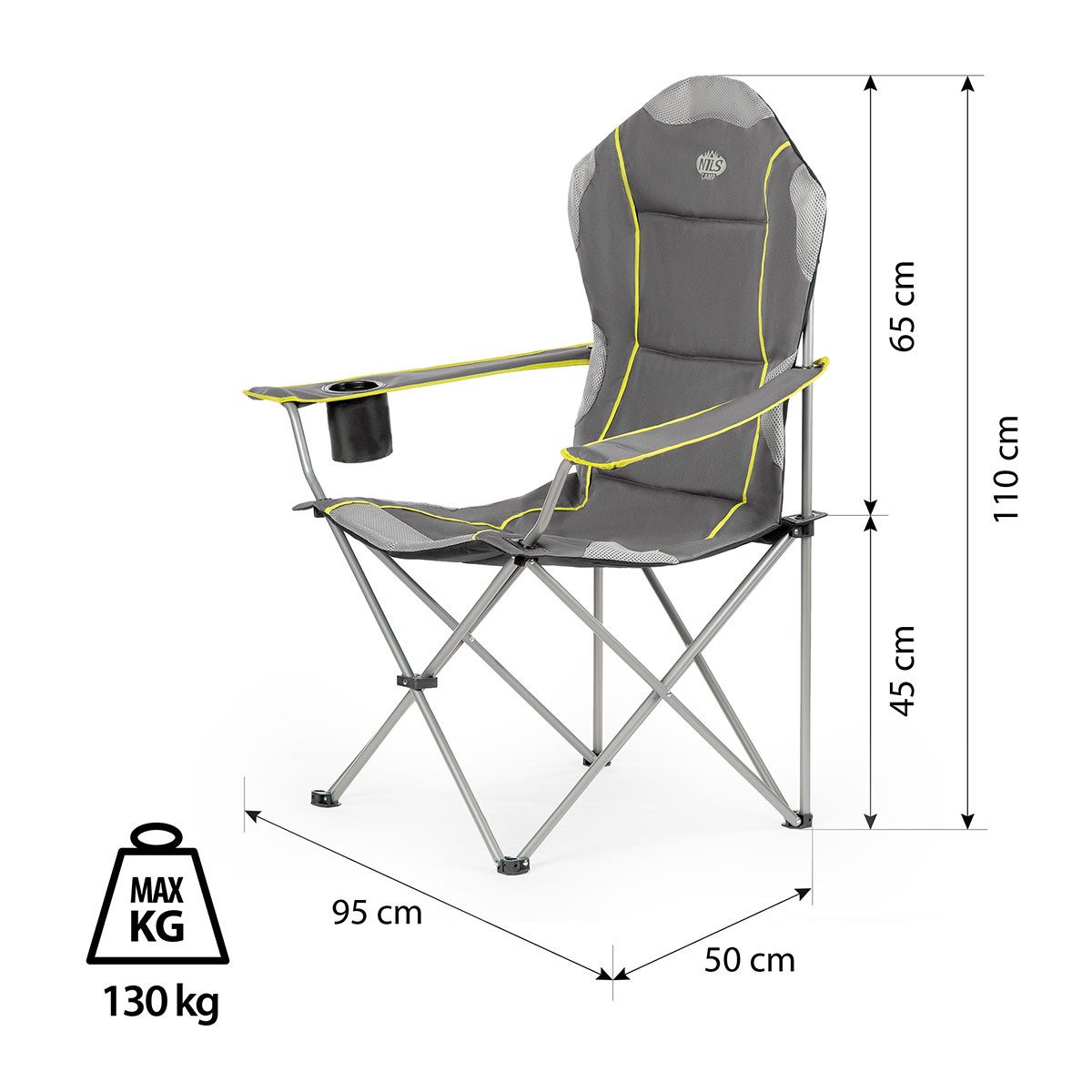NILS CAMP Campingstuhl faltbarer Stuhl Outdoorstuhl günstig online kaufen