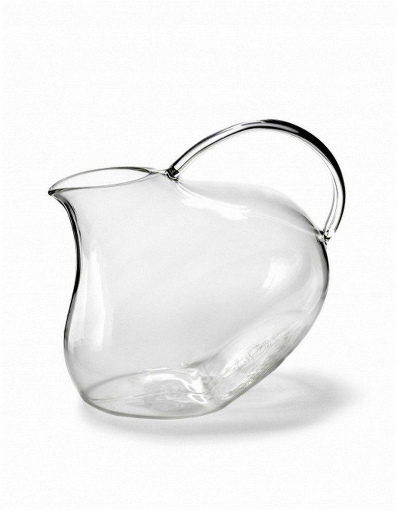 Glas Glaskrug No transparent, (1-tlg) Wasserkrug 3 living daslagerhaus