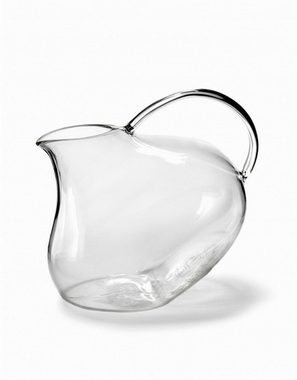daslagerhaus living Wasserkrug Glaskrug No 3 Glas transparent, (1-tlg)