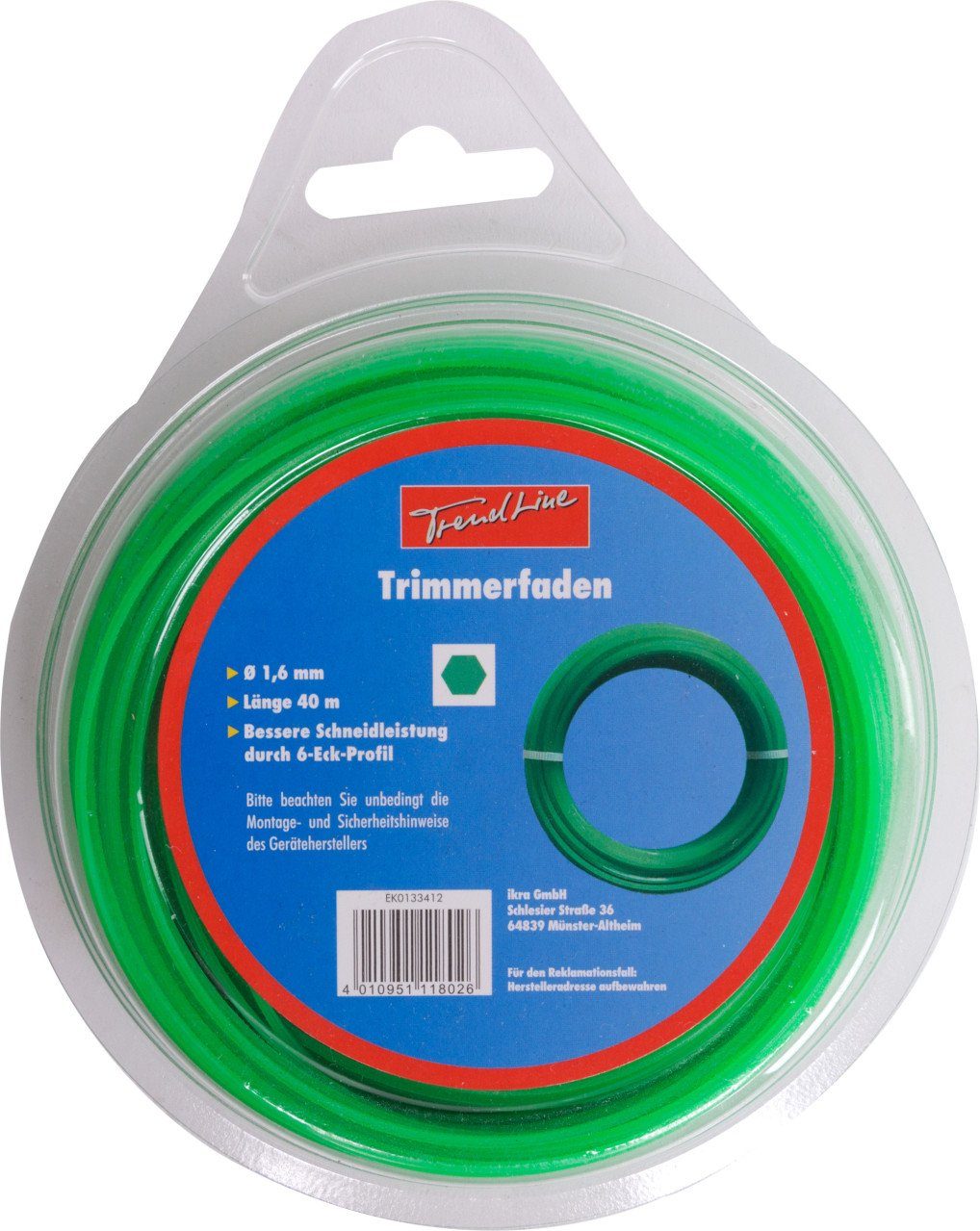 Trend Line Rasentrimmer-Ersatzspule TrendLine Ersatzfaden Ø günstig online kaufen