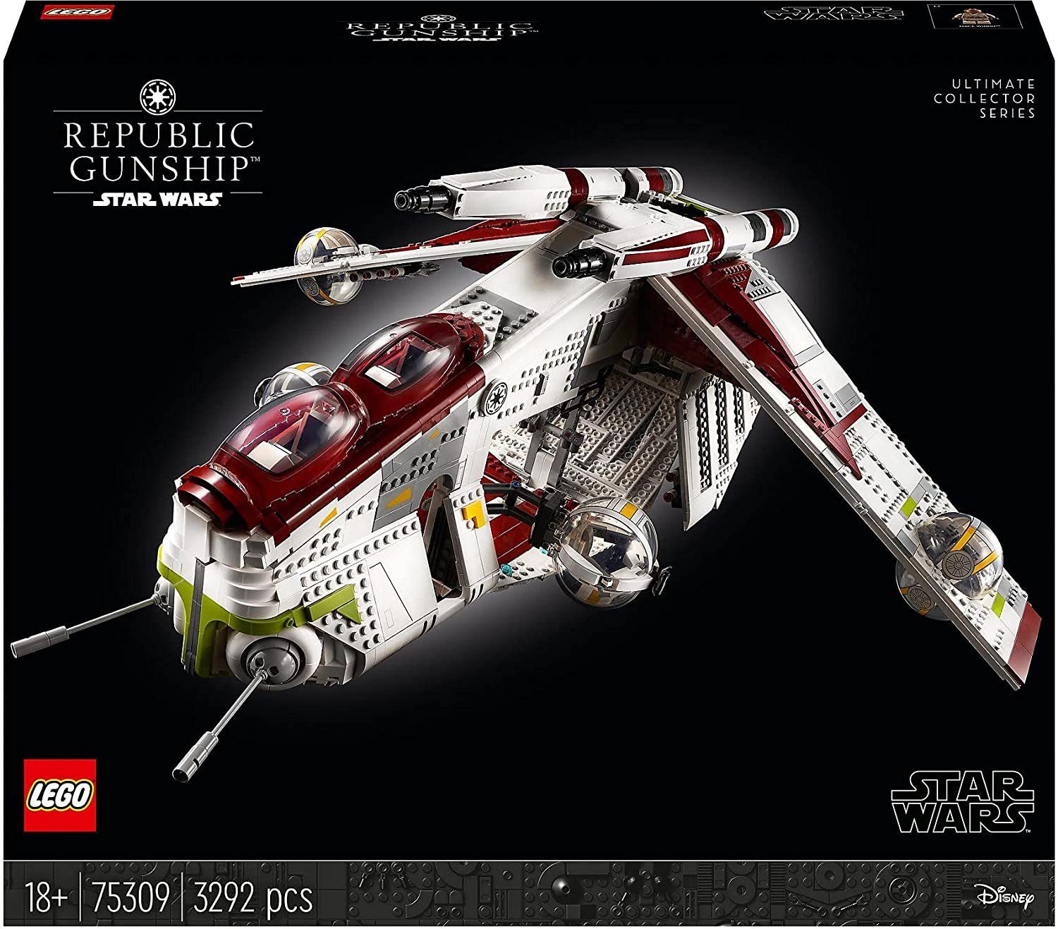 LEGO® Star Wars 75309 Republic Gunship Bausatz Spielbausteine, (3292 St) günstig online kaufen