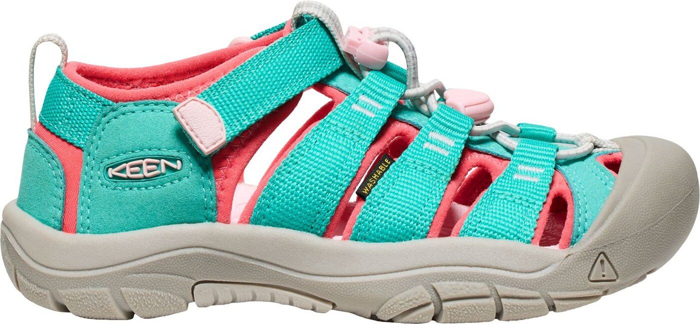 Keen NEWPORT H2 Y-BRIGHT AQUA/GIGGLE PINK BRIGHT AQUA/GIGGLE PINK Outdoorsandale