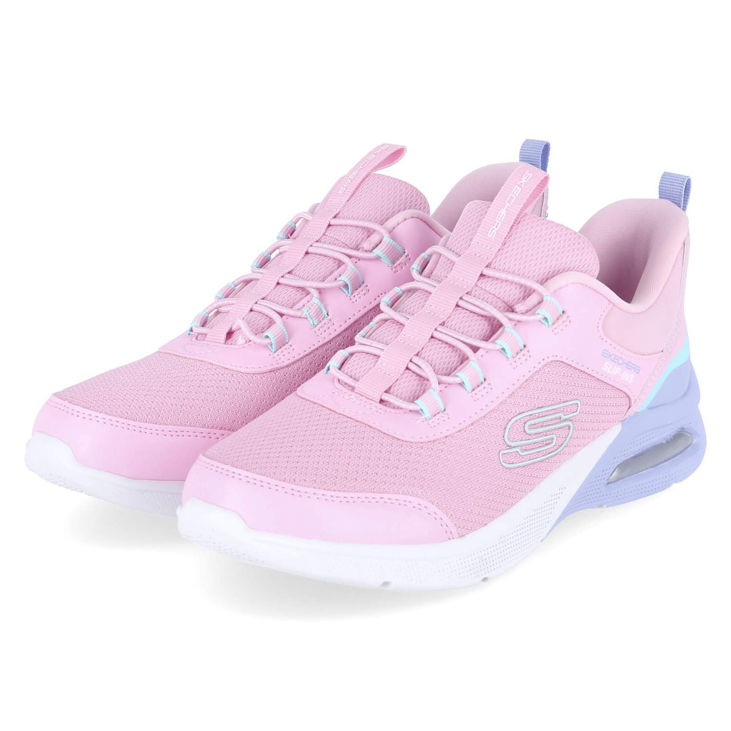 Skechers Skechers 303594L LPMT Mädchen Textil & Synthetik silber Schnürschuh