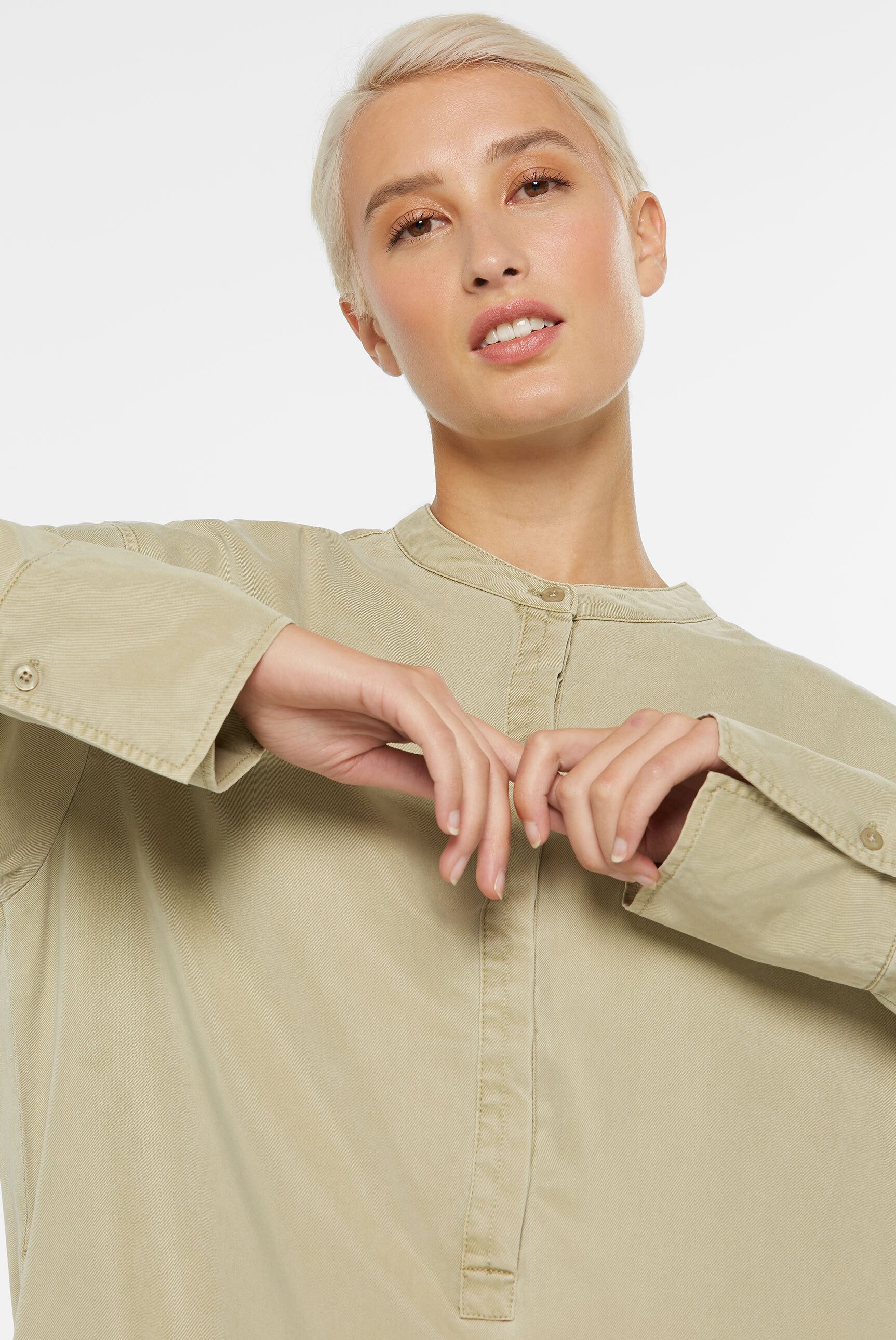 SENSES.THE LABEL Sommerkleid mit abgerundetem Saum – Bild 4 von 5