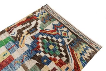 Designteppich Berber Ghashghai 131x195 Handgeknüpfter Moderner Orientteppich, Nain Trading, rechteckig, Höhe: 10 mm