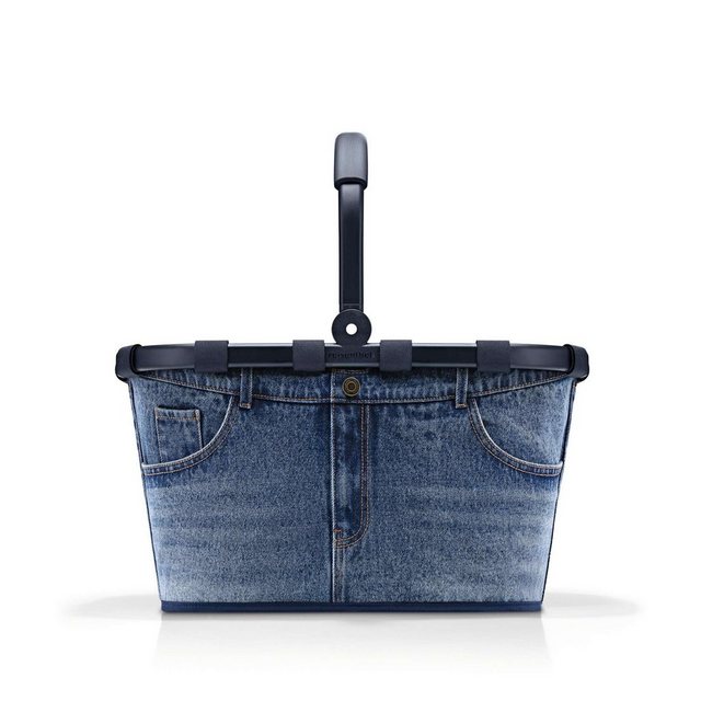 REISENTHEL® Einkaufskorb carrybag frame jeans classic blue, 22 l