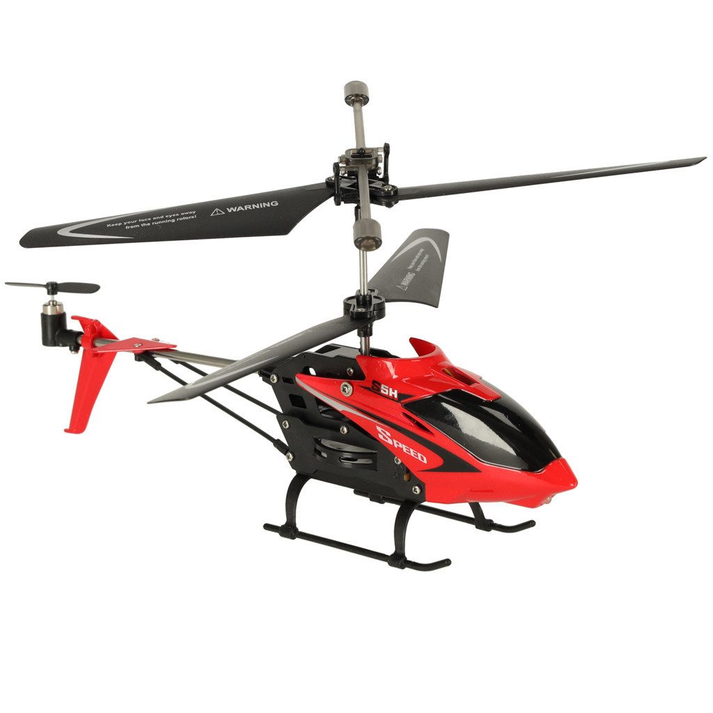 SYMA RC-Helikopter Flugmodell Spielzeughubschrauber Einsteigerhelikopter (Spar-Set, 1-tlg), Schwebefunktion, Gyro, LED-Licht, Absturzschutz