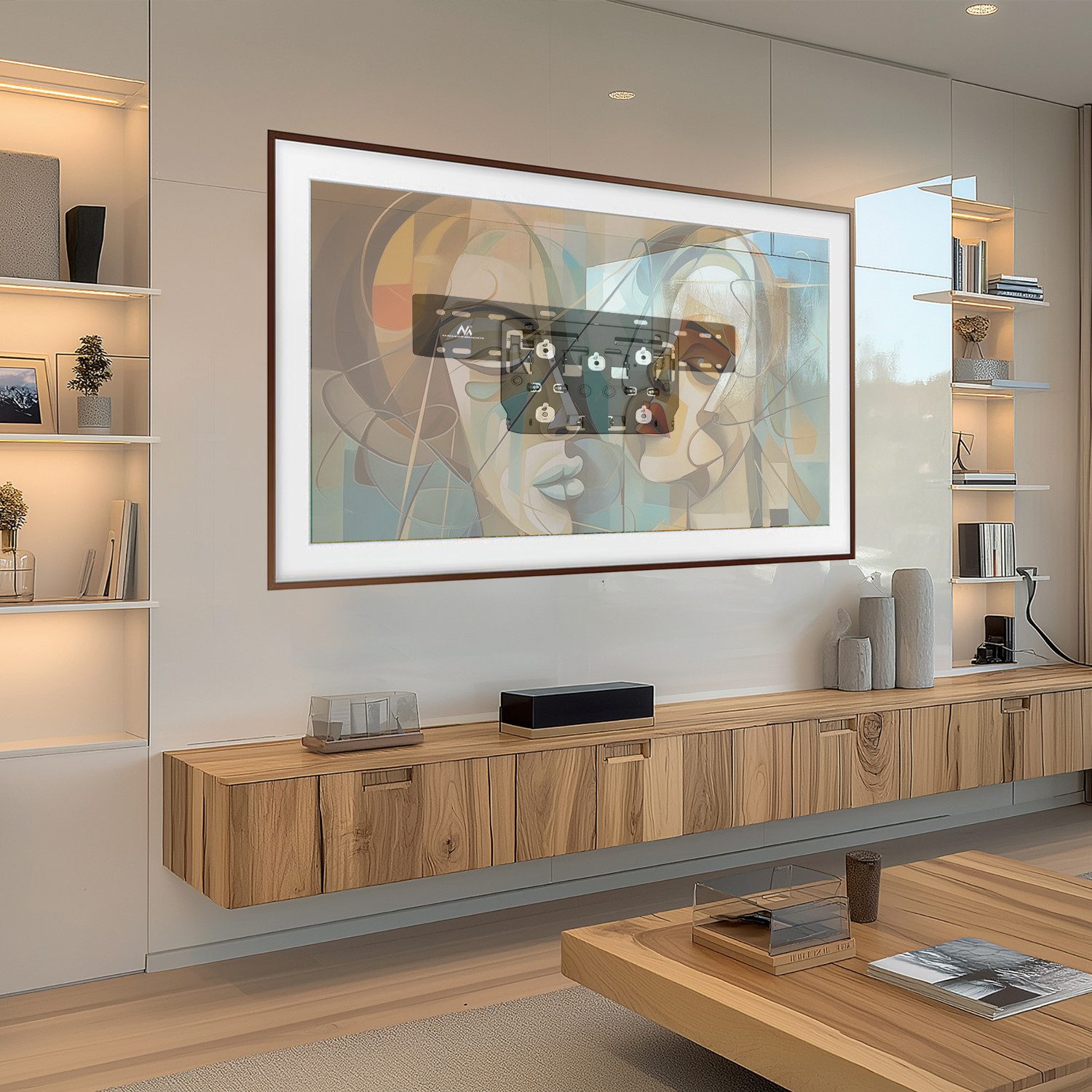 Maclean TV-Wandhalterung MC-837, (bis 75,00 Zoll, für die Q-Serie [ Q7 / Q8 / Q9 / Q7FN / Q9FN 75" ] von Samsung)
