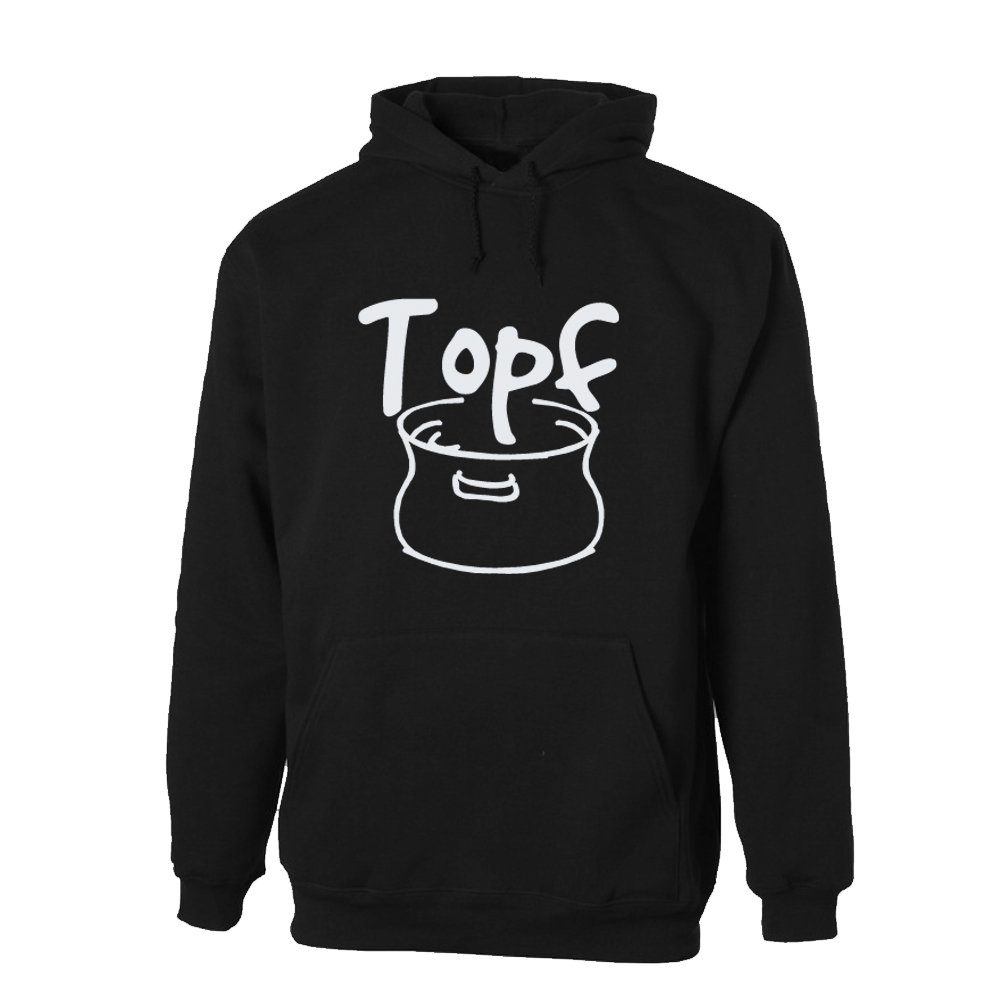 Kapuzenpullover Topf, Deckel & Löffel