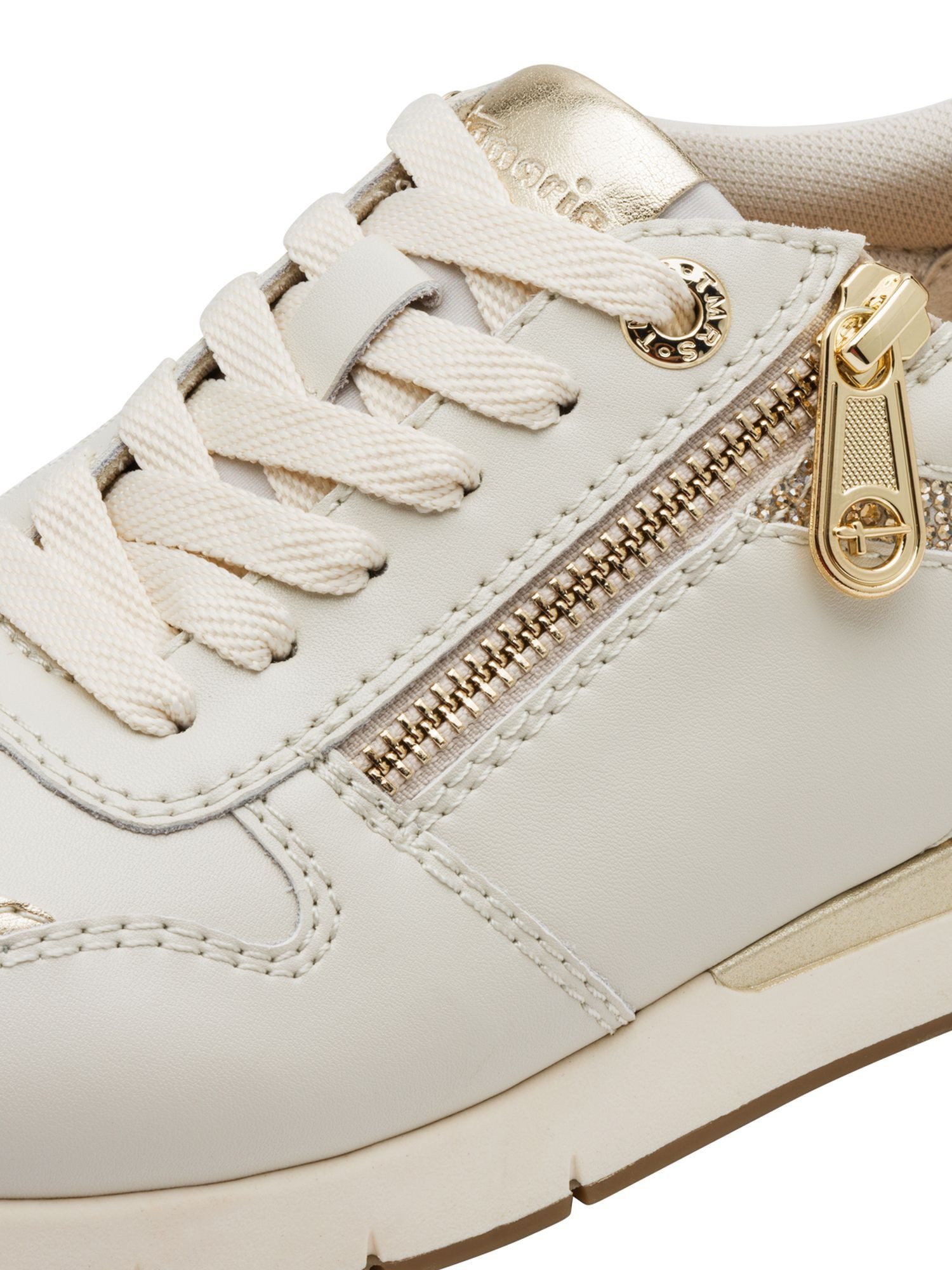 Tamaris WIDE FIT comfortFit, Removable Sock aus Leder Sneaker comfortFit