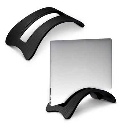 kalibri Laptop Ständer Notebook Stand - Halterung aus Holz - 1x Silikoneinsatz Laptop-Ständer, (1-tlg)
