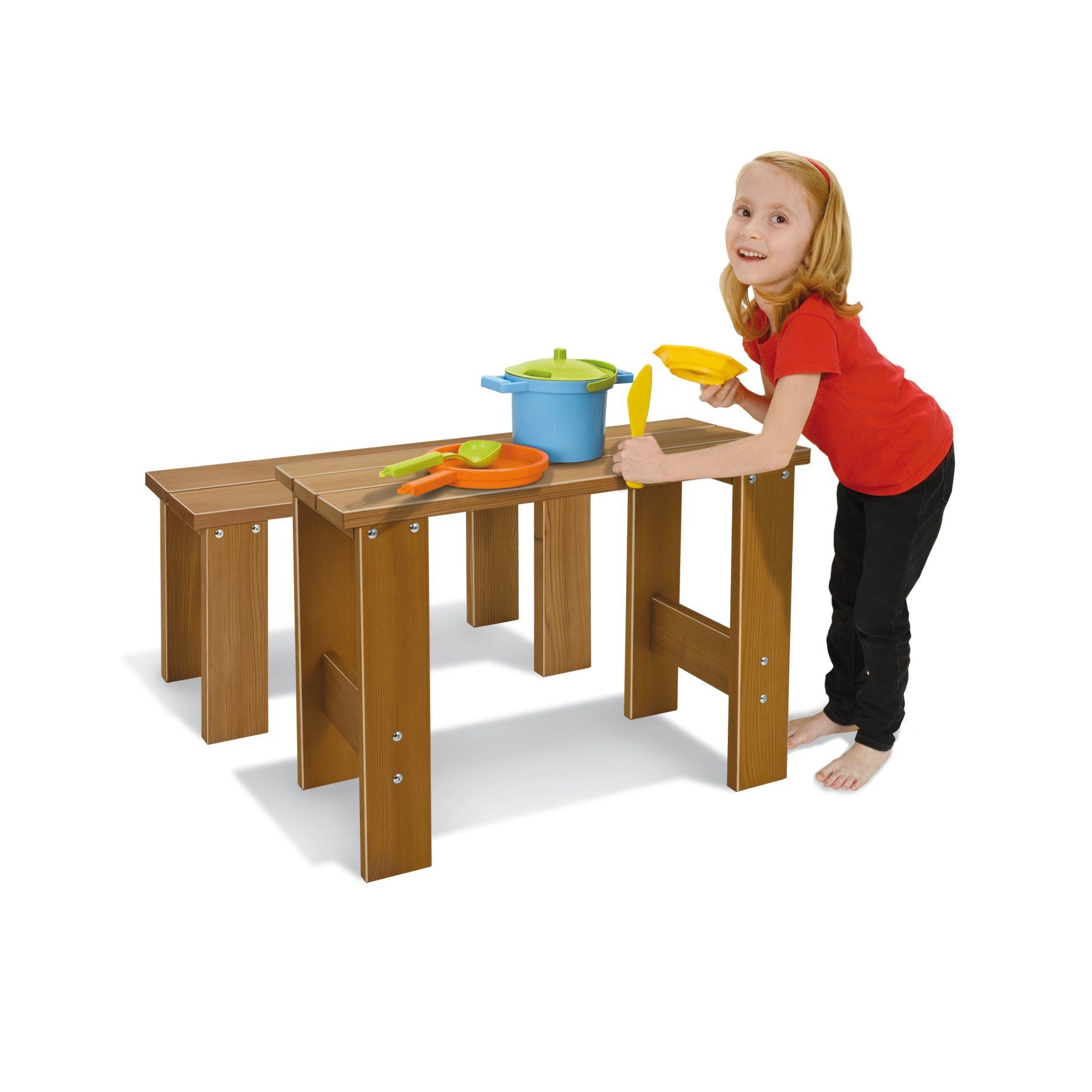 x 75 cm Nemmer Kindertisch Kindertisch aus Thermoholz cm 37 x cm 56 Tisch Outdoor Nemmer -