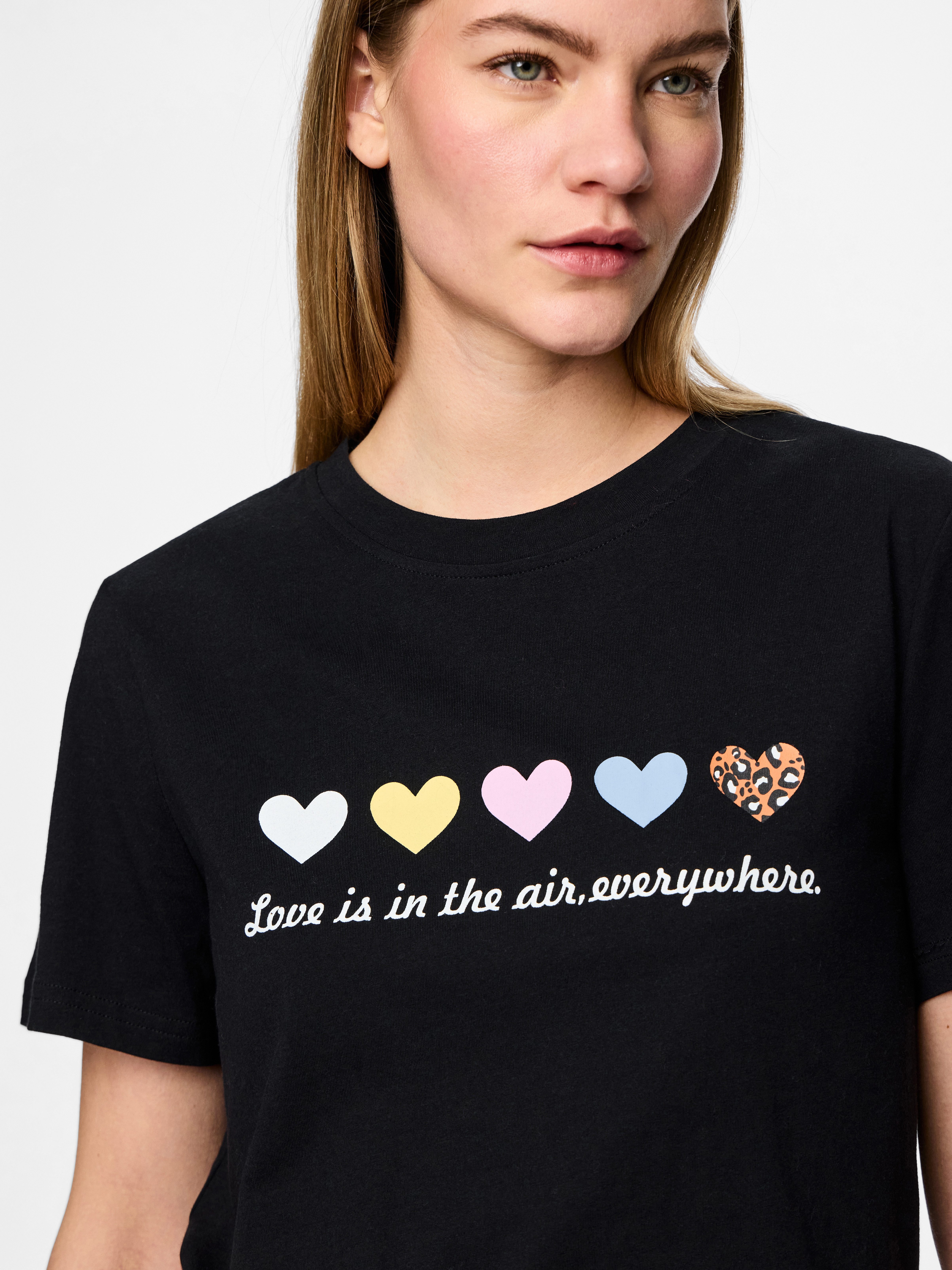 pieces Kurzarmshirt PCMARIA SS O-NECK TEE günstig online kaufen