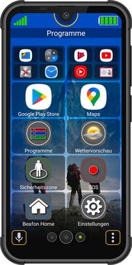 Beafon MX1 Smartphone (14,5 cm/5,71 Zoll, 128 GB Speicherplatz, 13 MP Kamera)
