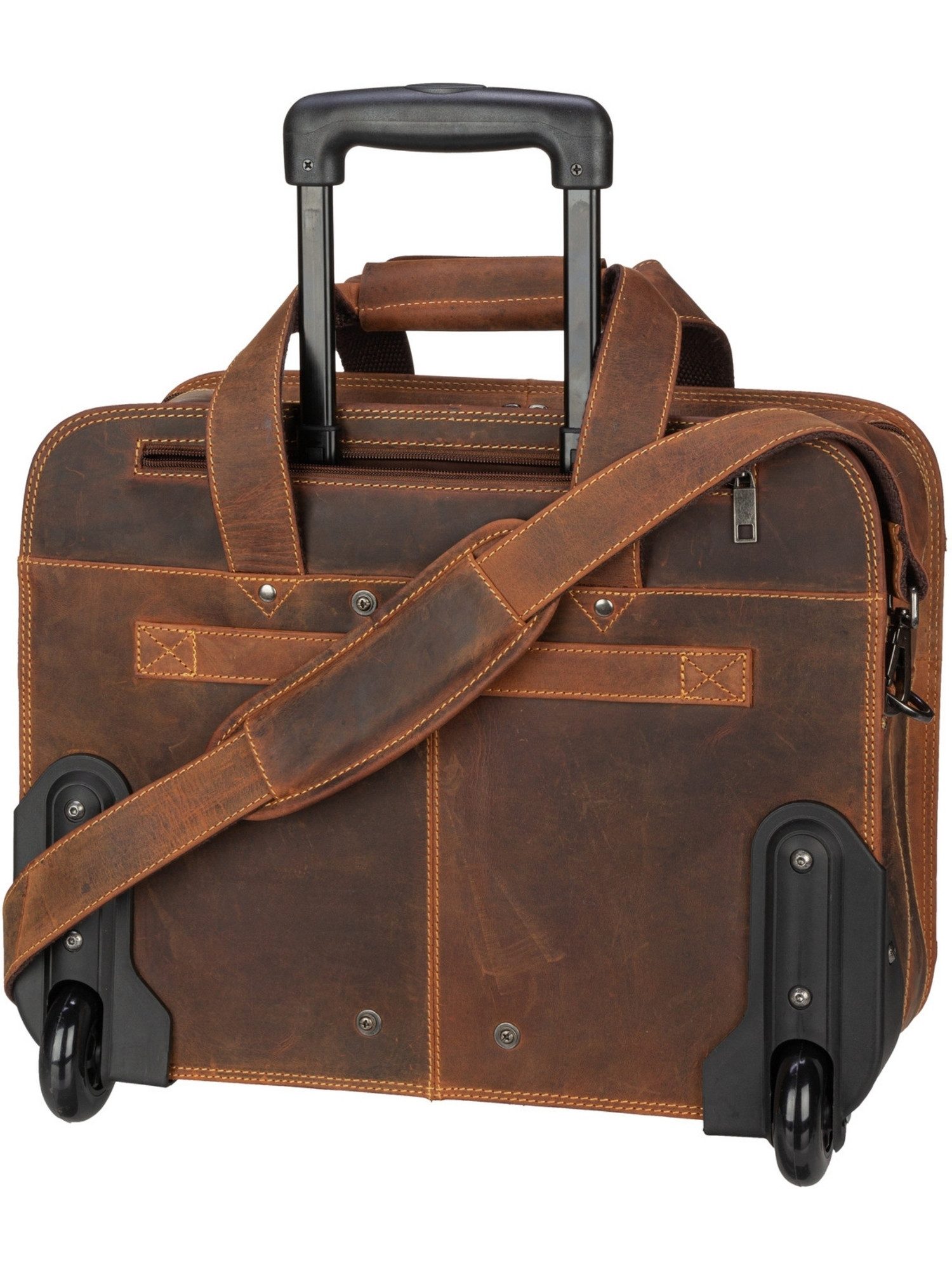 Greenburry Pilotenkoffer Vintage, 2 Rollen günstig online kaufen