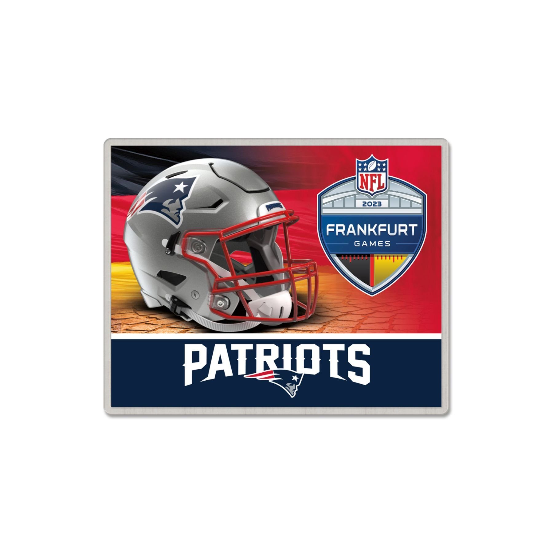 England Patriots FRANKFURT Pins WinCraft NFL Pin New Badge