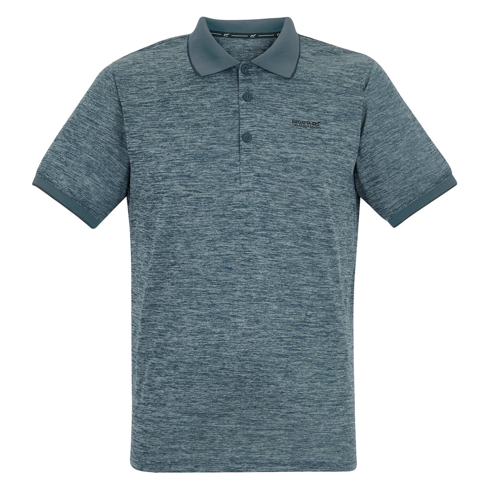 Regatta Poloshirt Remex II mit Markenlogo auf dem Ärmel