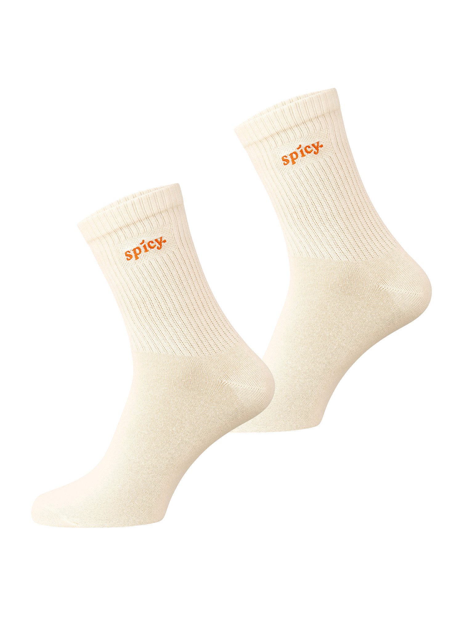 Nur Die Basicsocken Good Vibes (2-Paar) Socken, Baumwollsocken, Alltagsocken