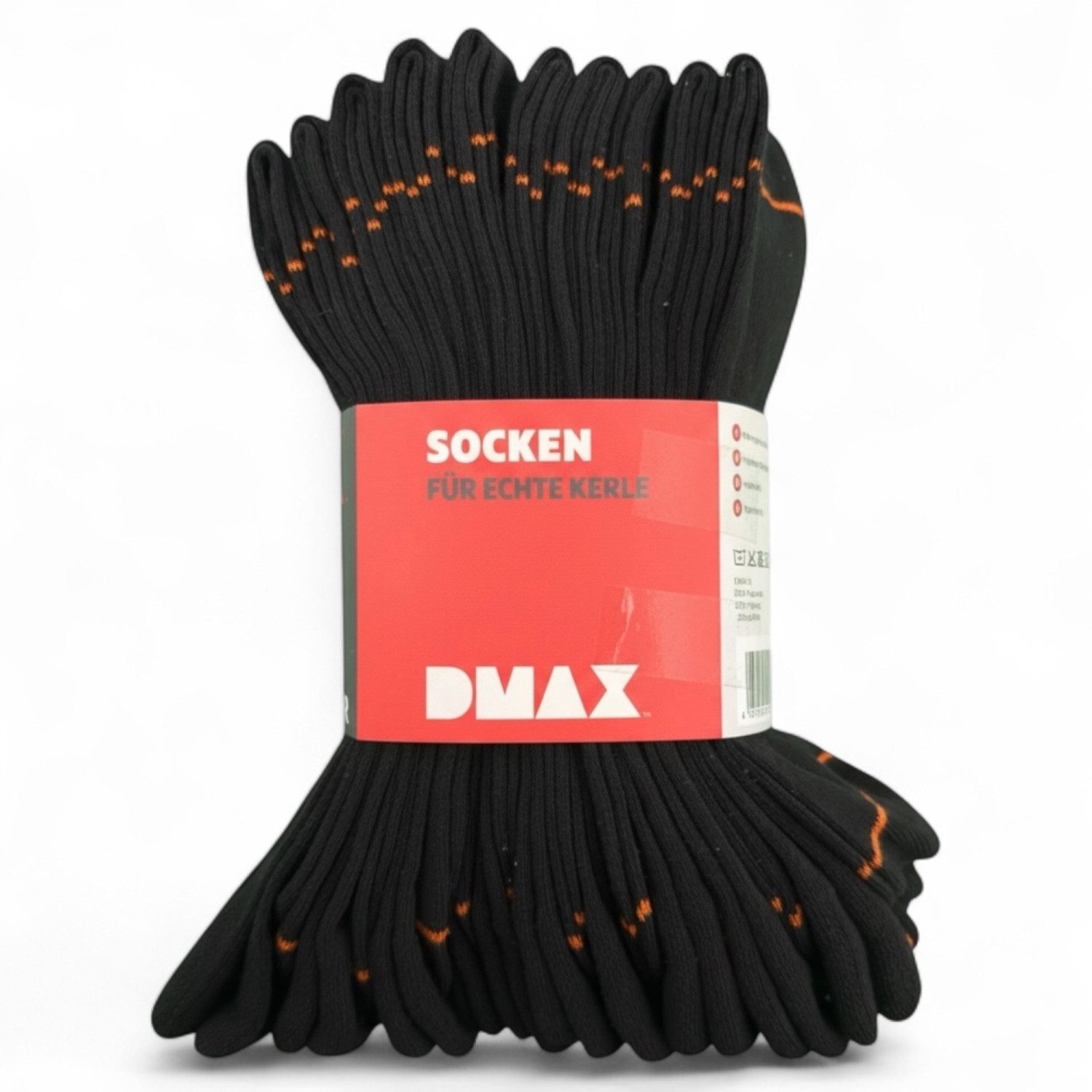 DMAX Businesssocken 10 Paar Herren BASIC Socken Strümpfe FÜR ECHTE KERLE Freizeitsocken