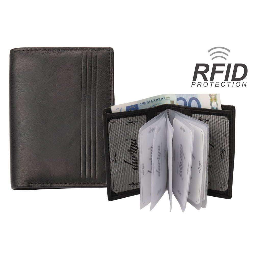 NO NAME Geldbörse RFID Kreditkartenetui Kartenhalter - 6 Hüllen ca. 7,5 x 10,5 cm (1-tlg)