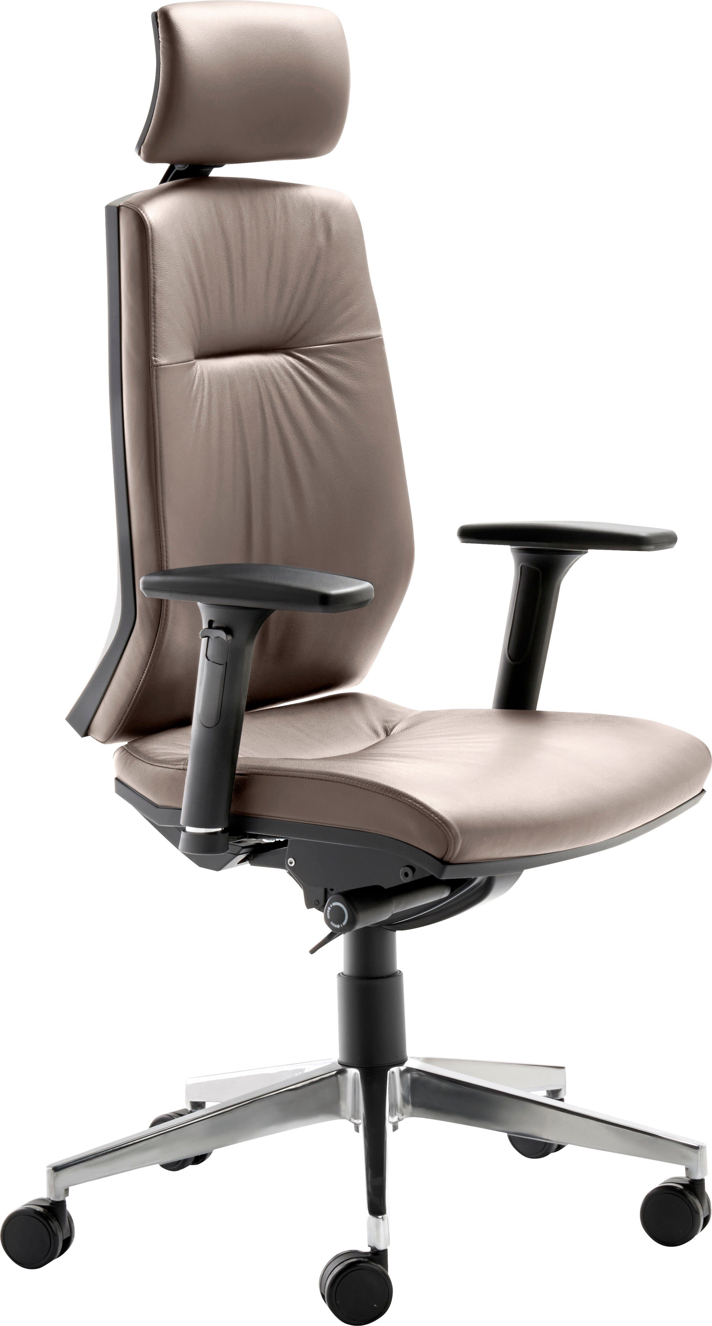 Mayer 7-fach Drehstuhl Sitzmöbel Rückenhöhe Kopfstütze verstellbare myCONTRACT Chefsessel verstellbar, LINE,