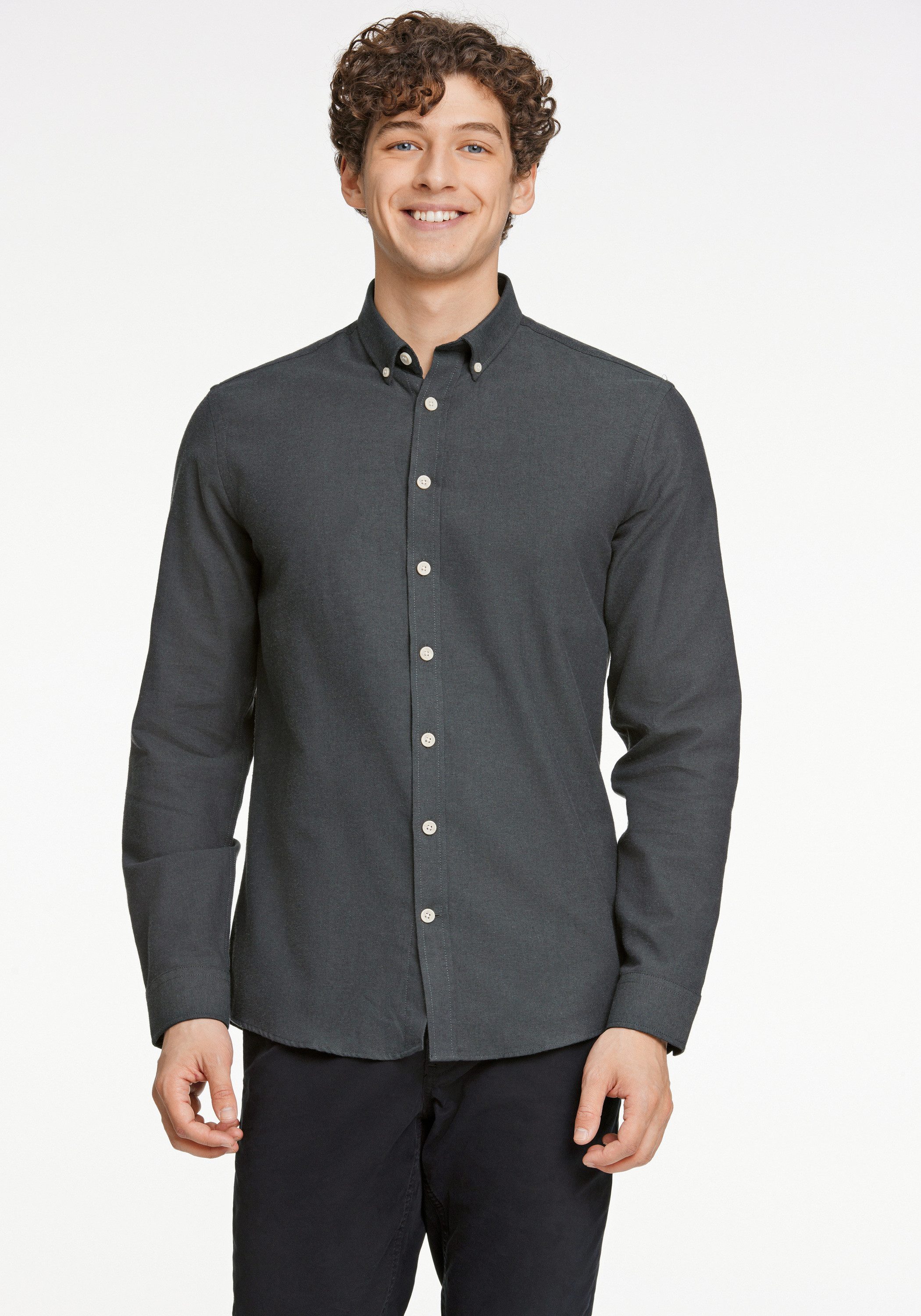 Flanellhemd Flanellhemd (Langarm) Relaxed Fit
