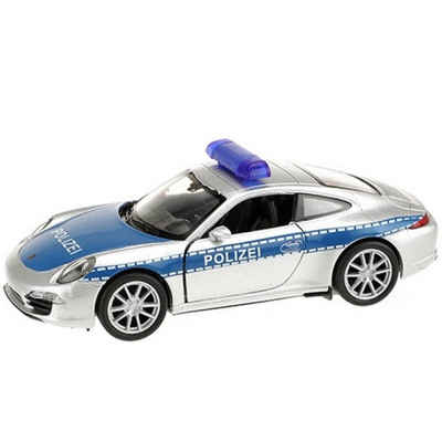 Toi-Toys Spielzeug-Krankenwagen Polizeiauto Porsche 911 Polizei Pkw