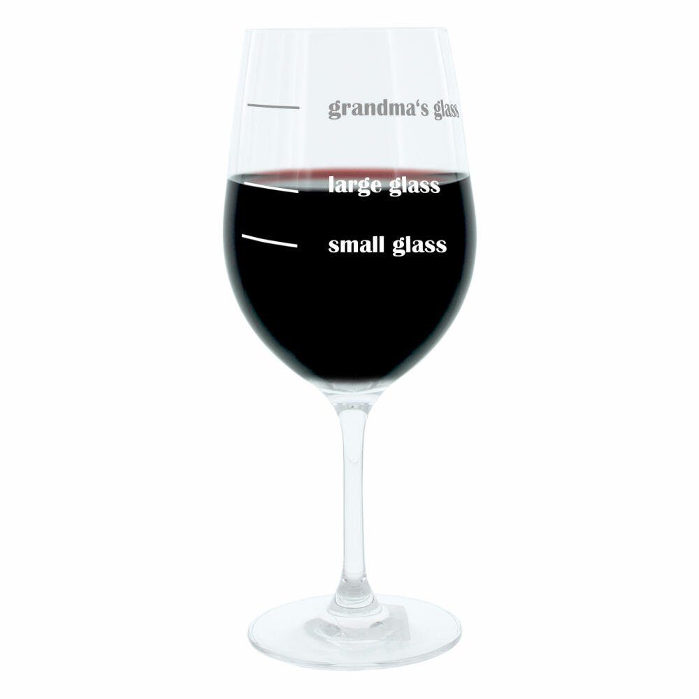 LEONARDO Weinglas XL Grandmas Glass, Glas, lasergraviert