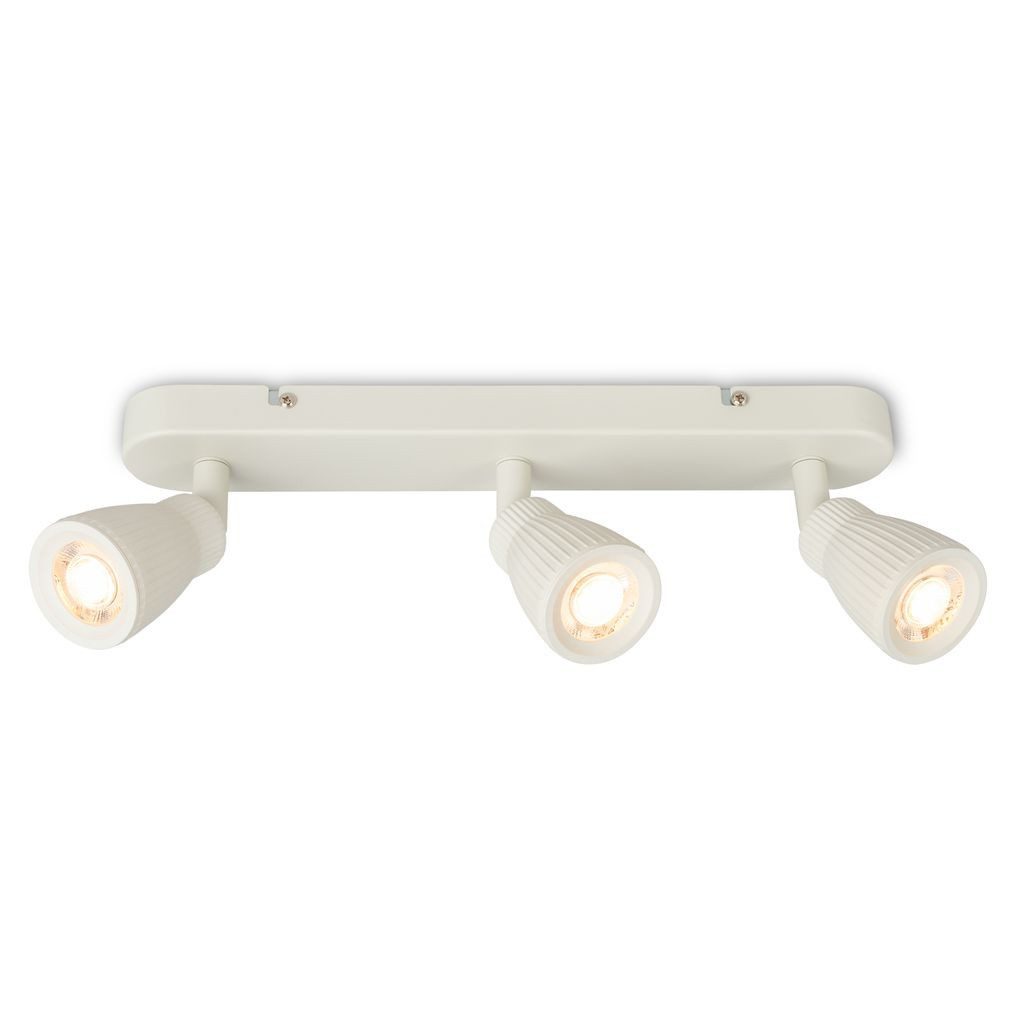 Briloner Leuchten LED Deckenleuchte LED Deckenlampe 3-flammig Schwenkbar, LED fest integriert, 3000K - Warmweiß, 35x8,5 cm, Wohnzimmer, Schlafzimmer, Büro, Flur