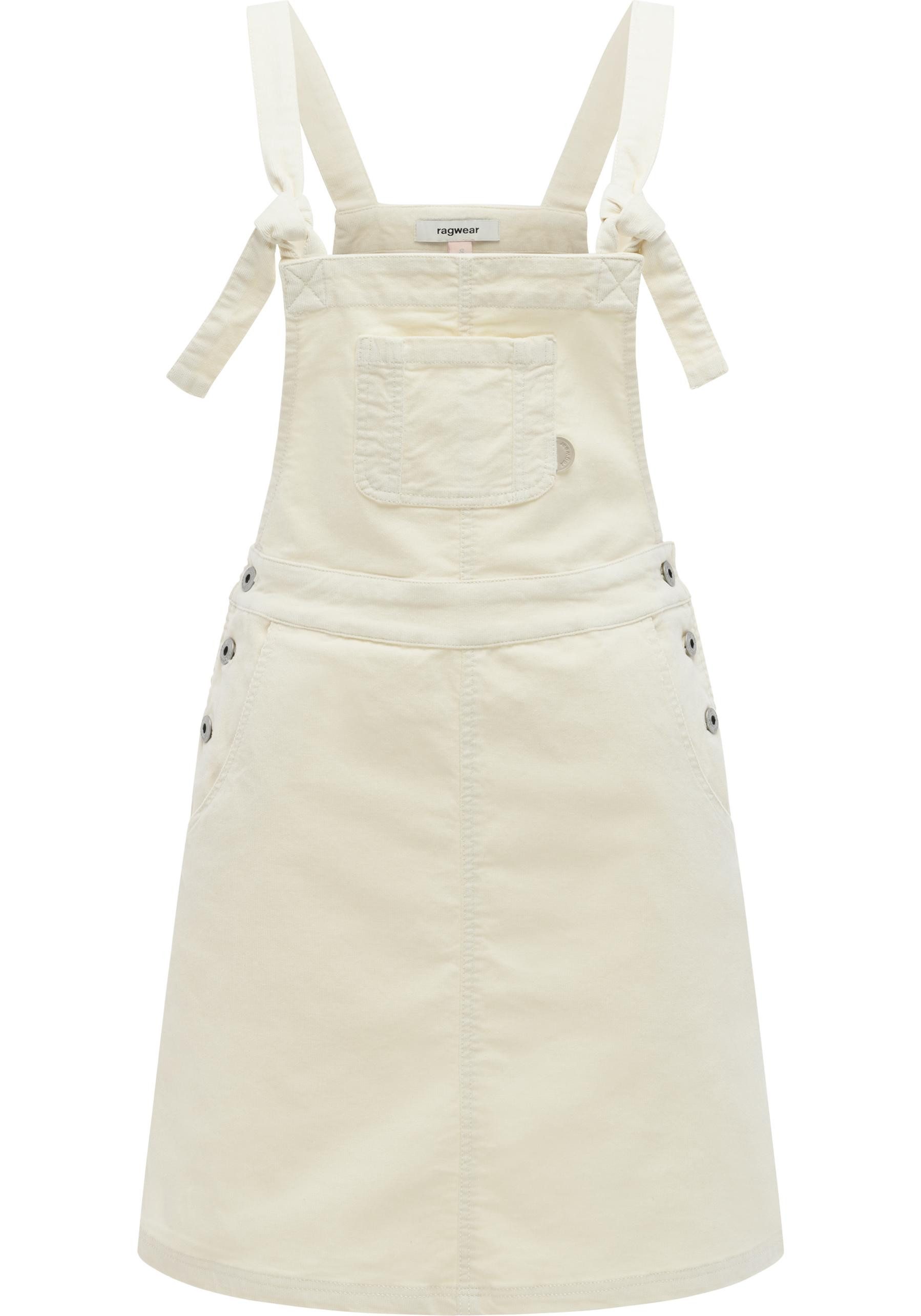 Ragwear Cordkleid Zekke Cordy Damen Latzkleid aus Babycord-Material