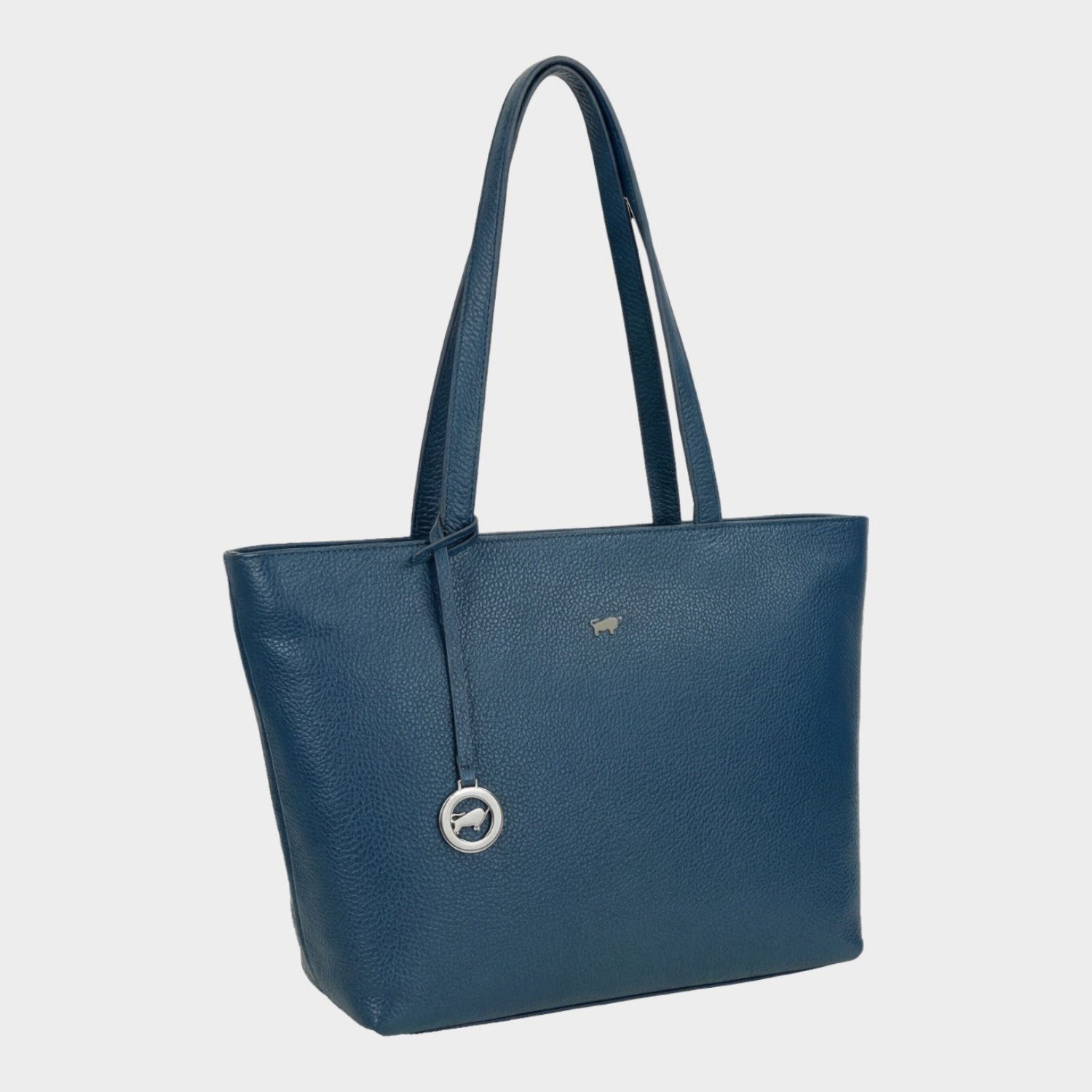 Braun Büffel Umhängetasche HANNA Shopper blau