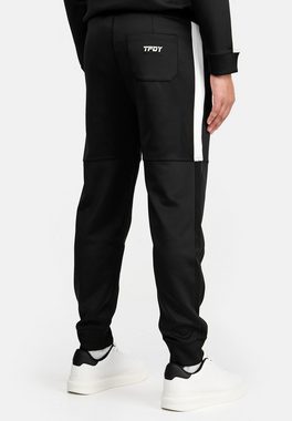 trueprodigy Jogger Pants Francis Regular Fit Jogginghose mit Kontrasstreifen und Kordelzug