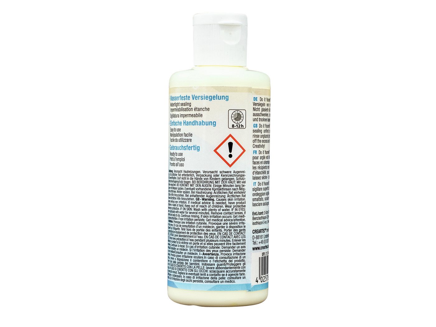Thumbnail - CREARTEC Klarlack Tondicht - 100ml, zum Versiegeln von Keramikoberflächen - Made in Germany