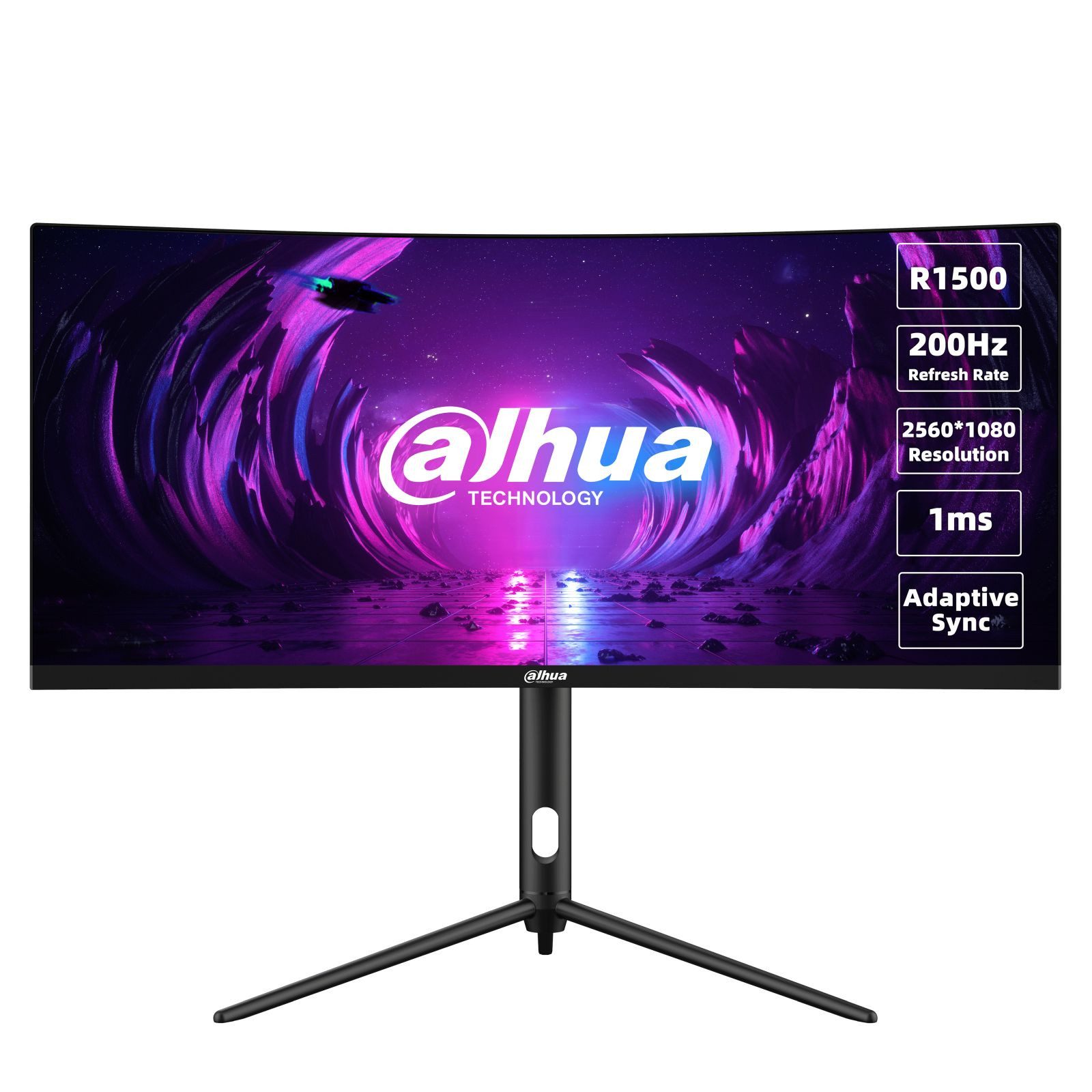 Dahua Technology LM30-E330CA Computerbildschirm 76,2 cm (30) 2560 x 1080... TFT-Monitor (2560 x 1080 px, UltraWide Full HD, 1 ms Reaktionszeit, 200 Hz, VA, Curved, Höhenverstellbar)
