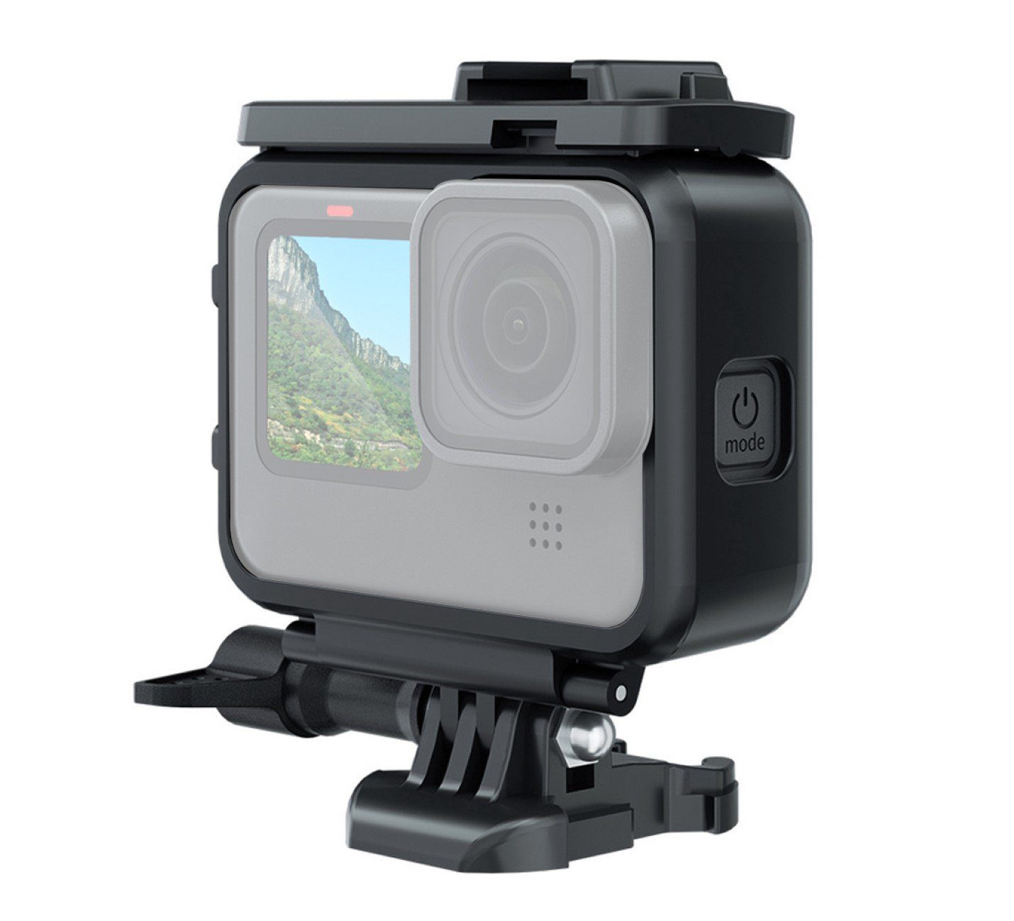 GoPro Hero 9 Zubehör Schutzgehäuse Case Robuster Actioncam ayex 10 Schieberahmen 11Blitzschuh