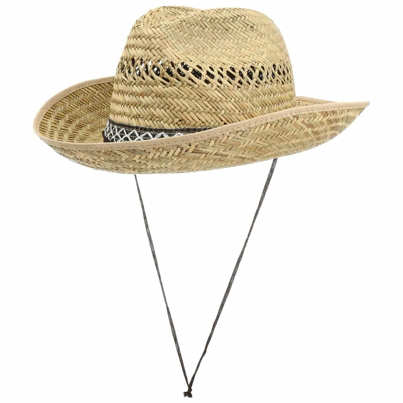Lipodo Sonnenhut (1-St) Strohhut mit Kinnband, günstig online kaufen