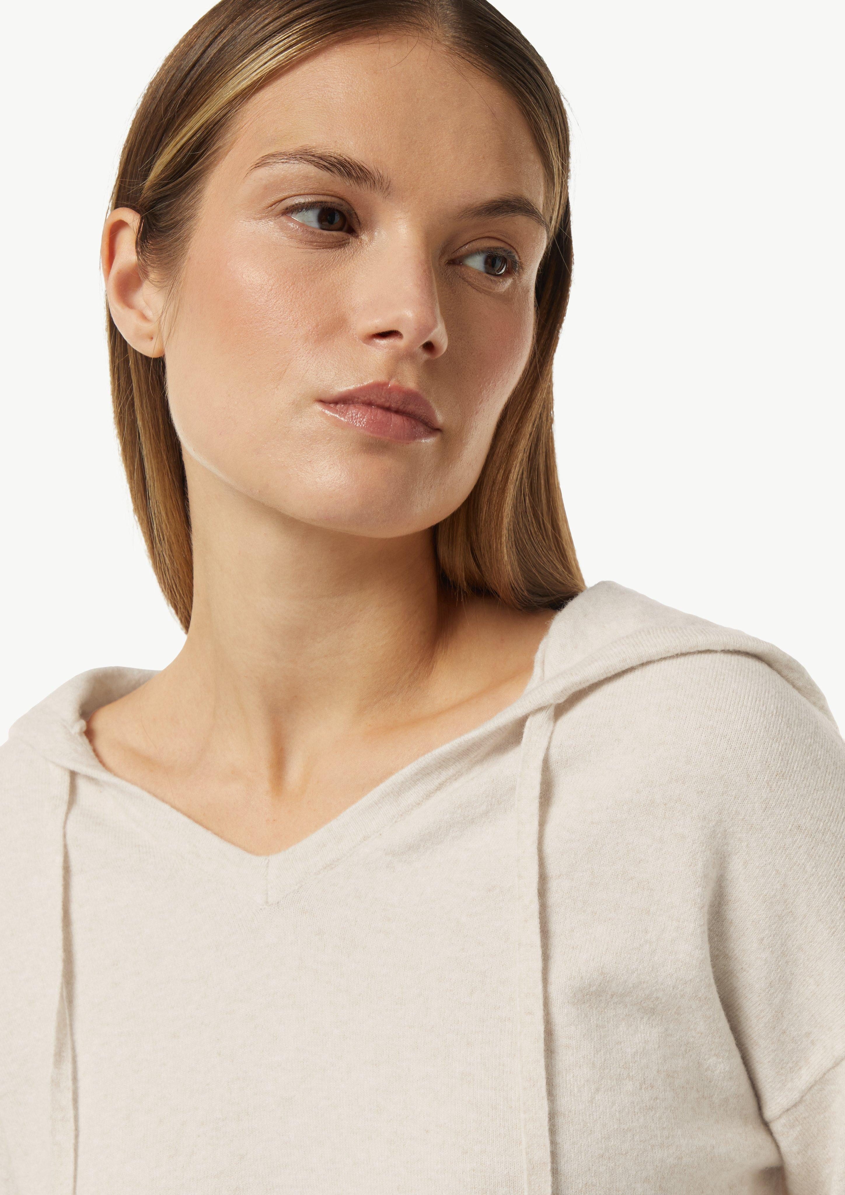 comma casual identity Langarmshirt Kurzer Feinstrick-Pullover günstig online kaufen