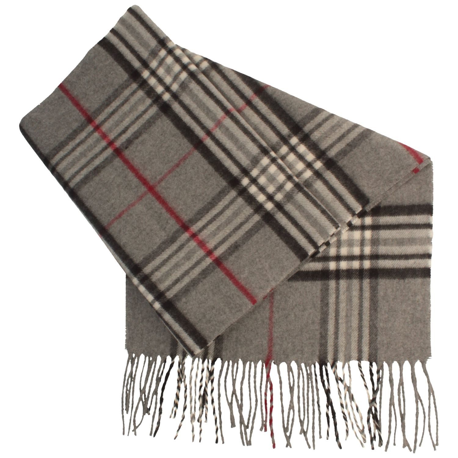 Breiter Schal, Cashmink im Tartan-Karo mit günstig online kaufen