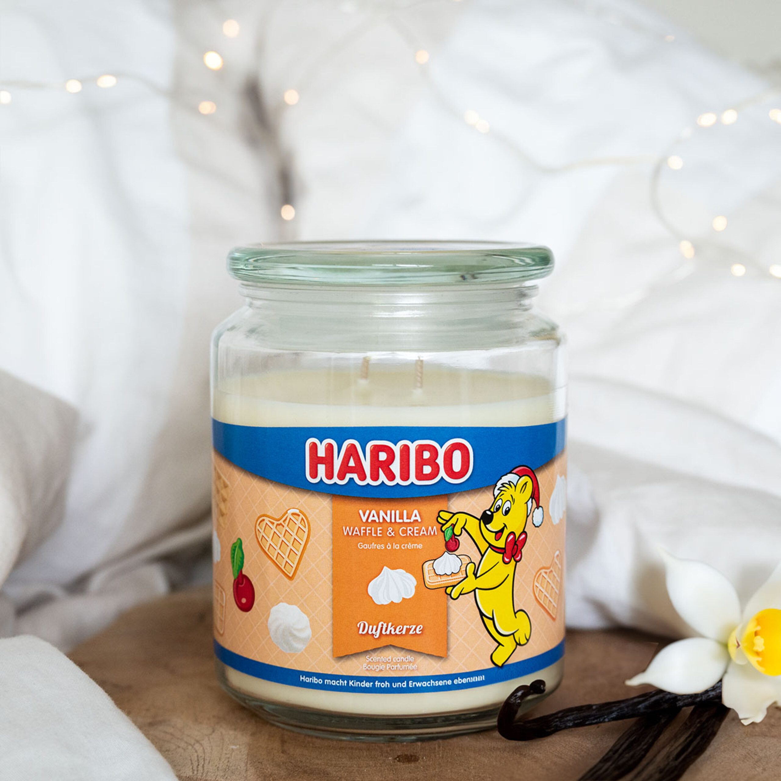 HARIBO Duftkerze Haribo™, Vanilla Waffle Cream günstig online kaufen