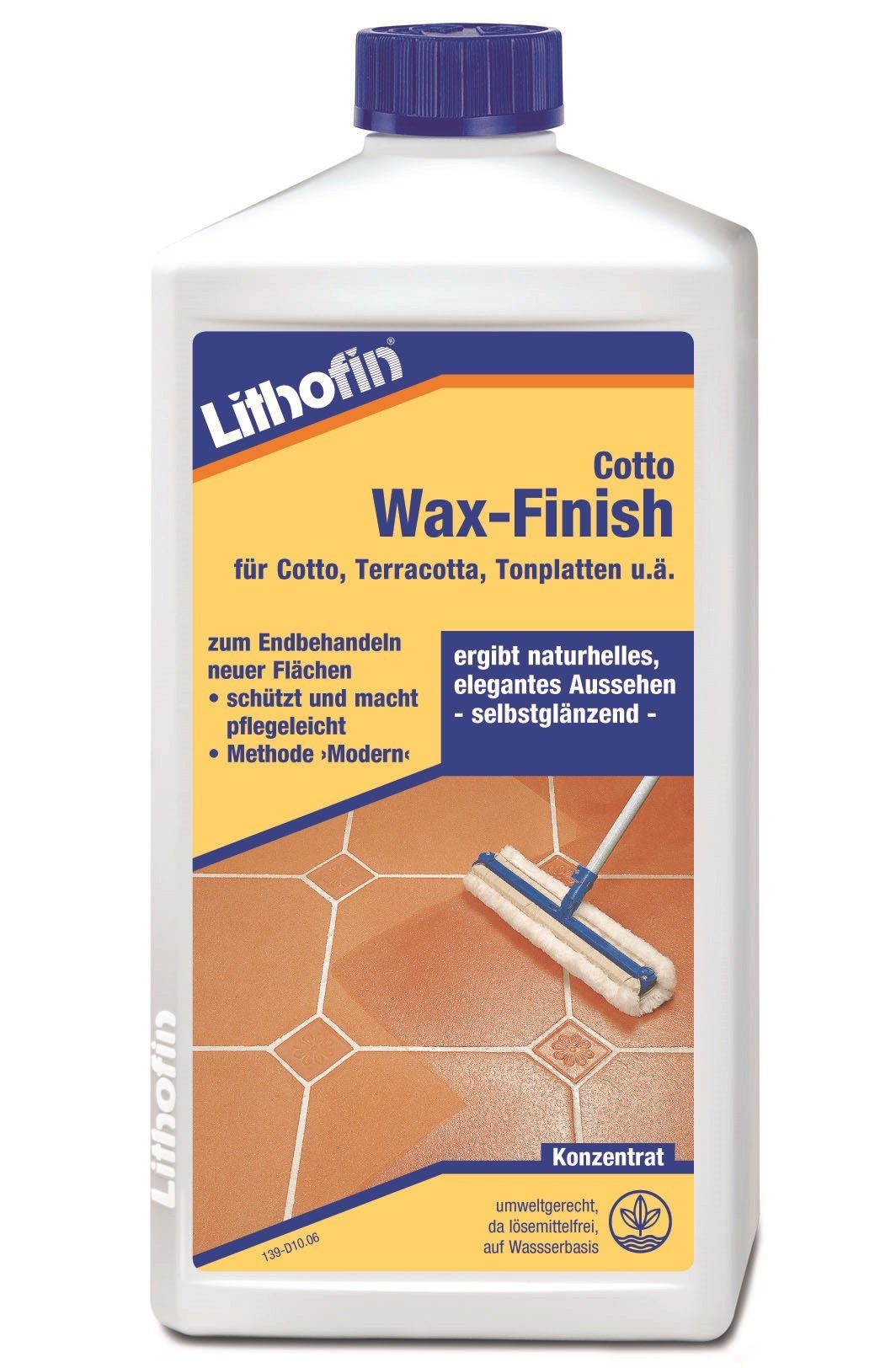 Lithofin LITHOFIN Cotto Wax Finish 1 Ltr Naturstein-Reiniger