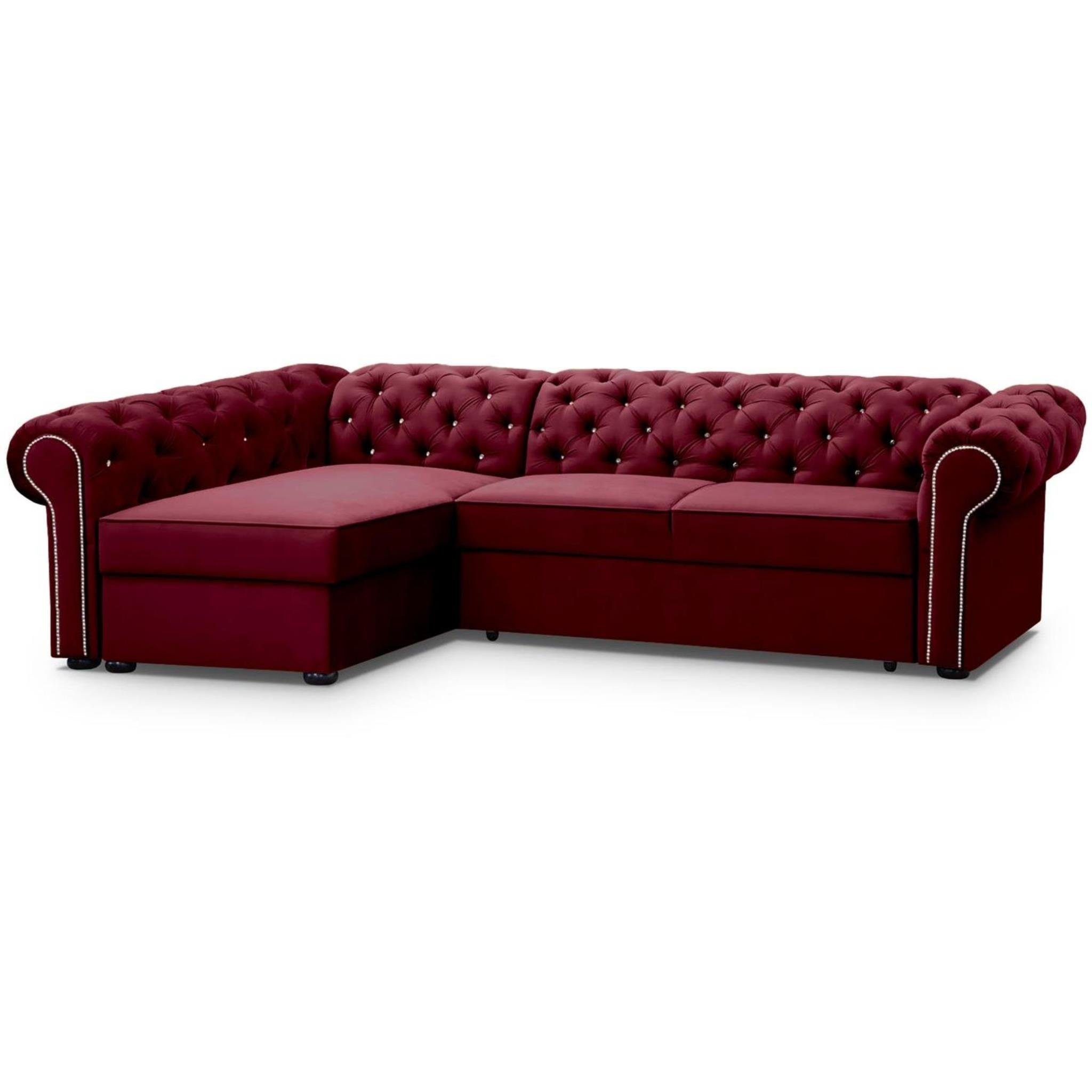 Beautysofa Polsterecke Chester L, L-Form Ecksofa günstig online kaufen