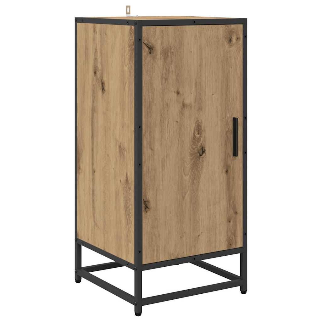 vidaXL Sideboard Sideboard Artisan-Eiche 35 x 35,5 x 76 cm Holzwerkstoff (1 günstig online kaufen